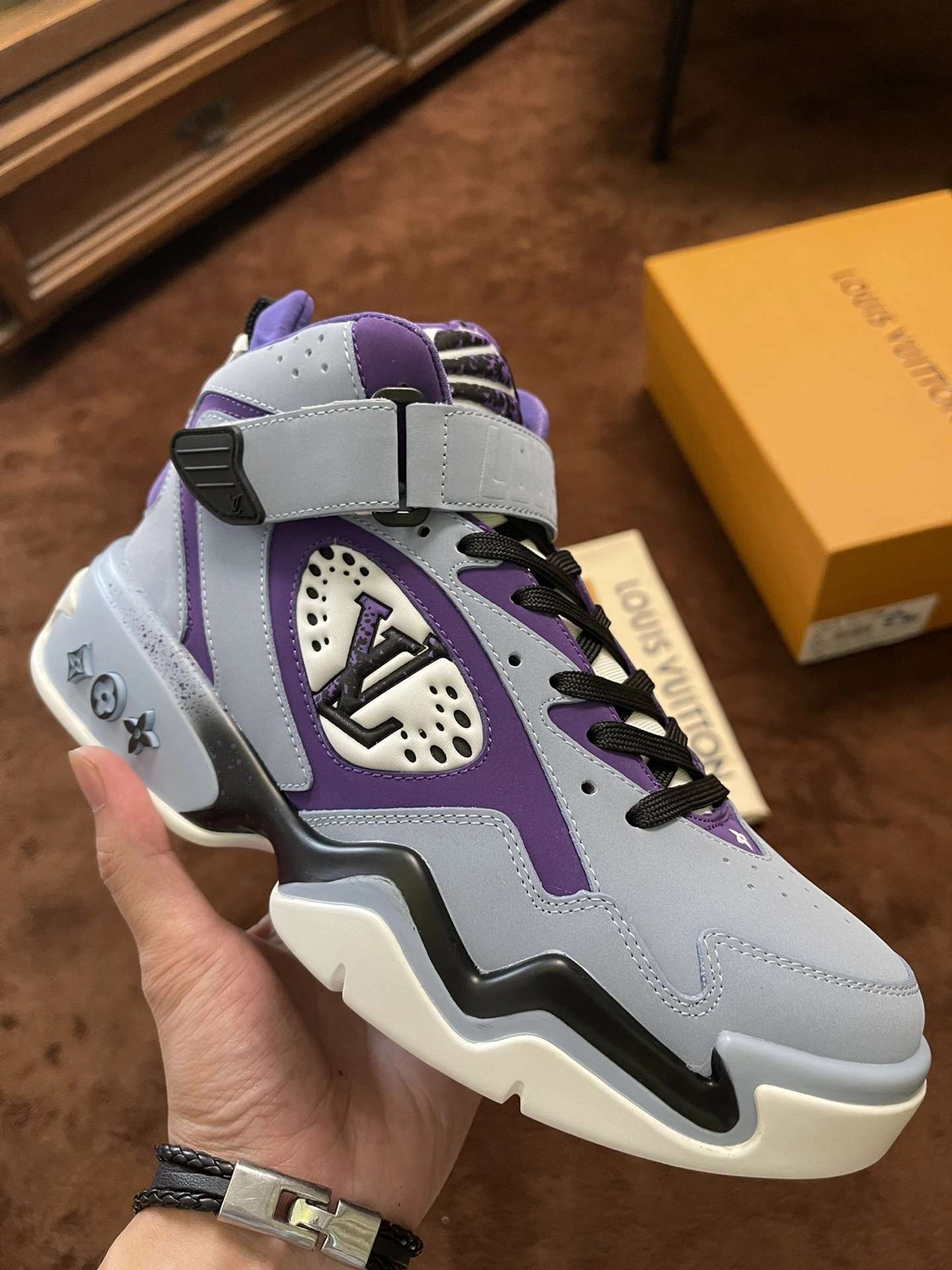 Men L*ouis V*uitton Top Sneaker Trainer 2 RR230406- Popular 4035