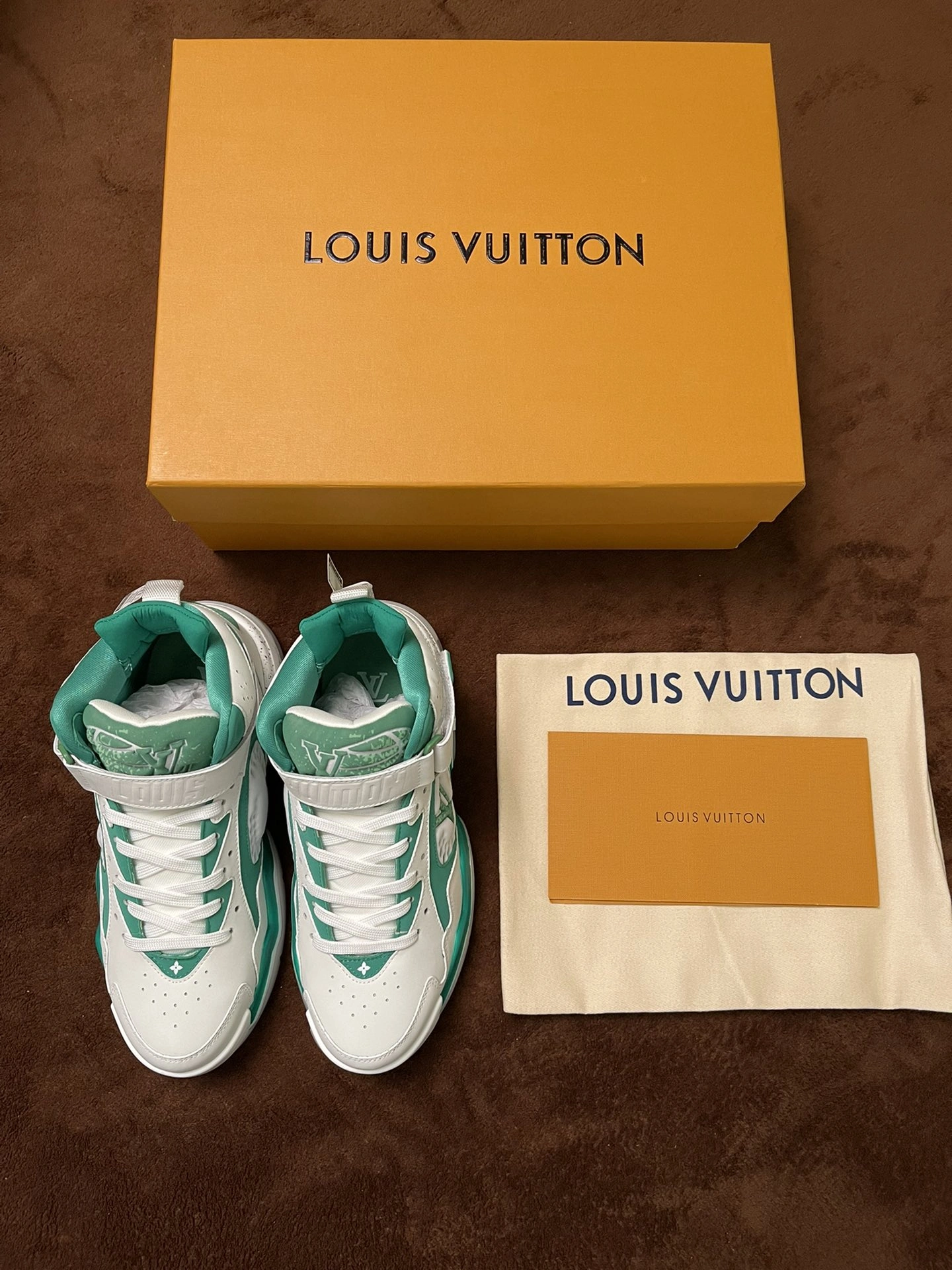 FastDry Men L*ouis V*uitton Top Sneaker Trainer 2 RR230406- 4034