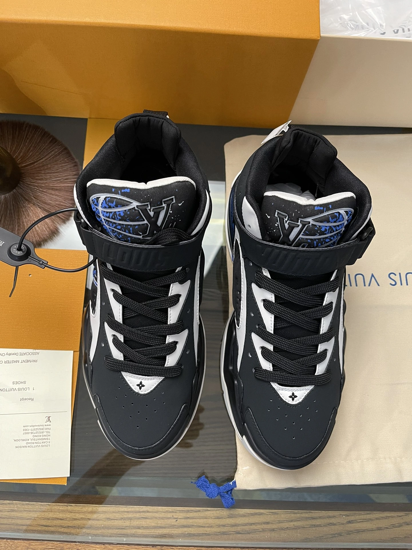 Men L*ouis V*uitton Top Sneaker Trainer 2 RR Stretchable 4038