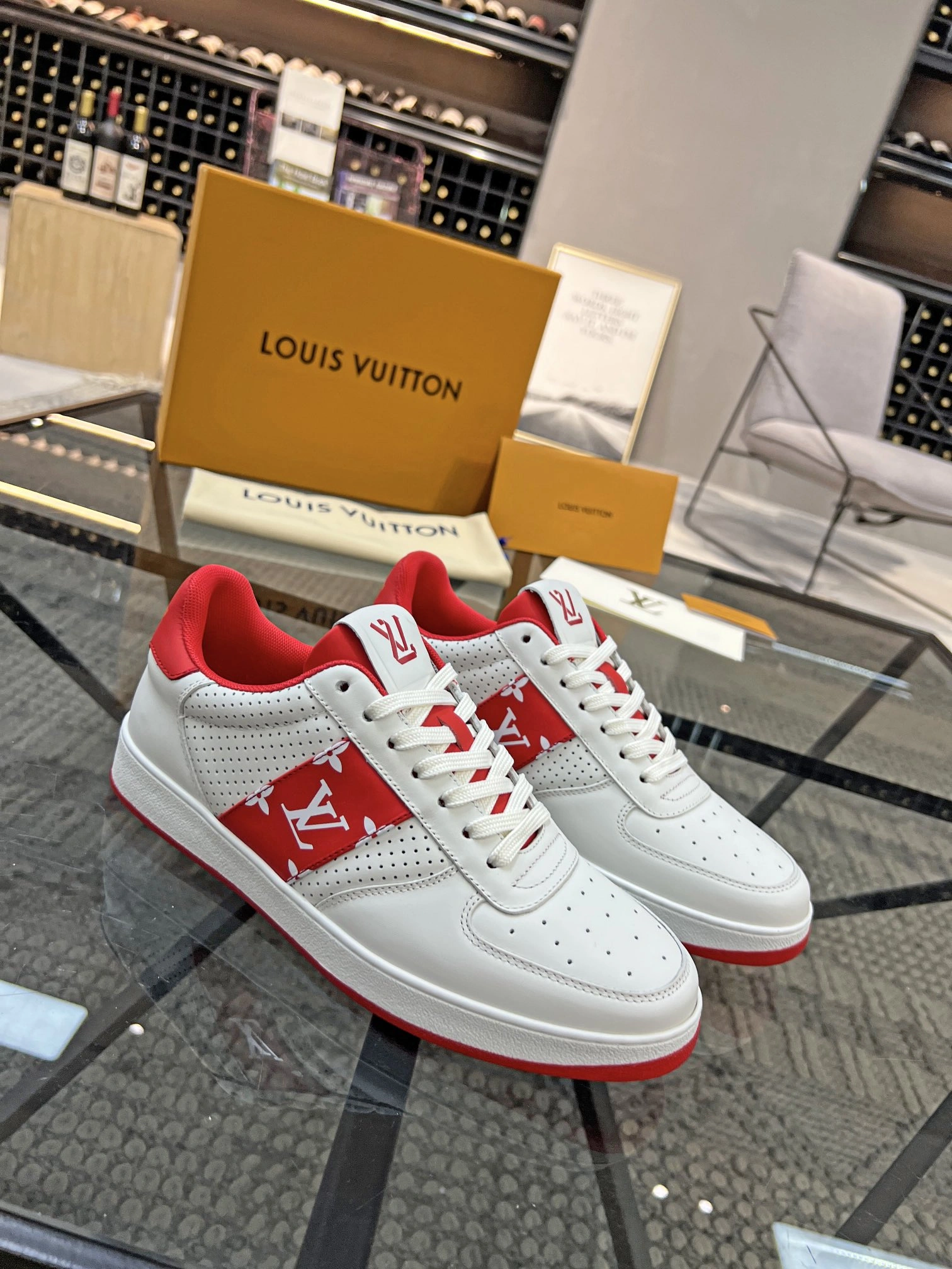 Men L*ouis V*uitton Top Sneaker Trainer CP 20230606- Vibrant 3983