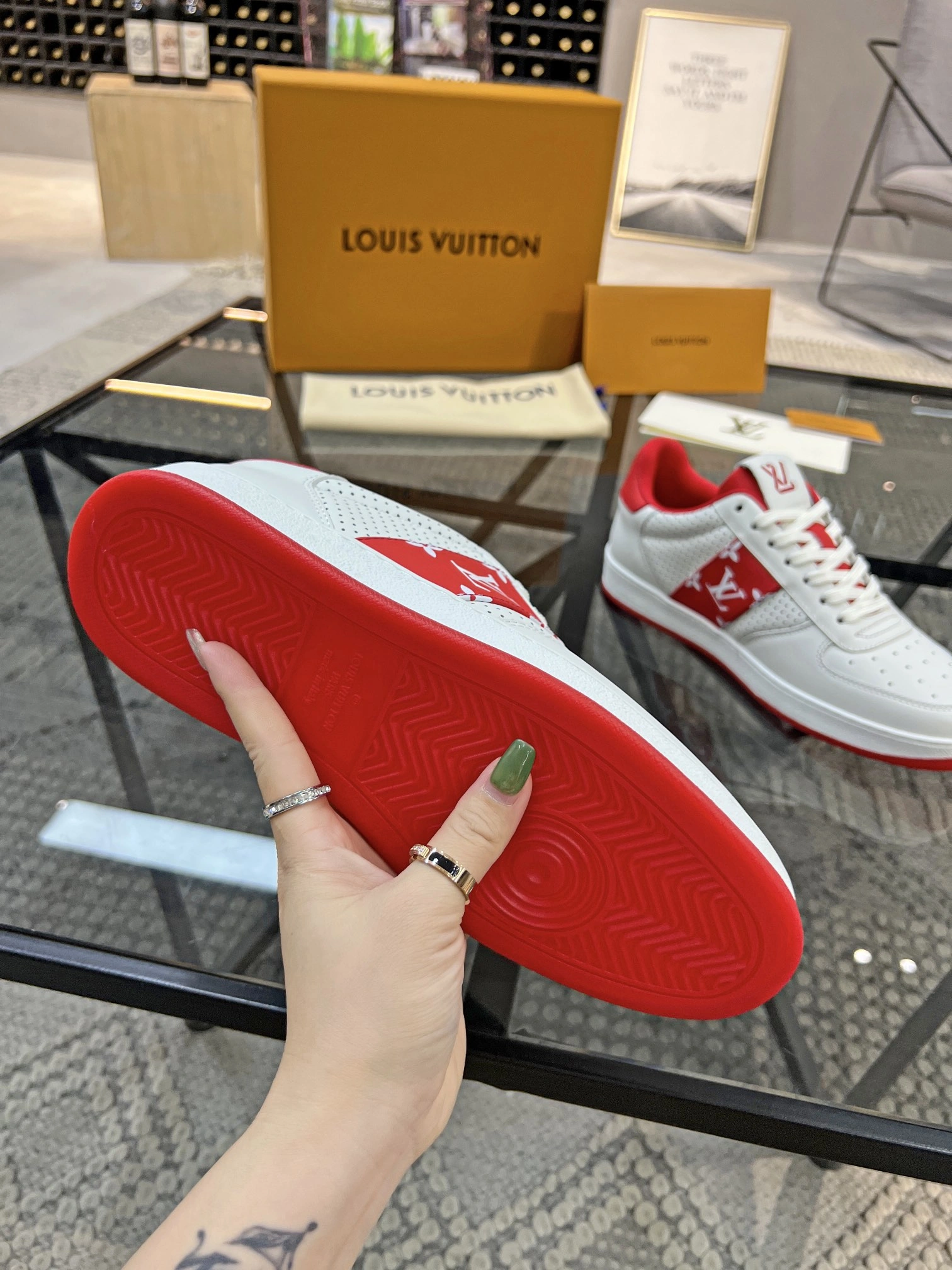 Men L*ouis V*uitton Top Sneaker Trainer CP 20230606- Vibrant 3983