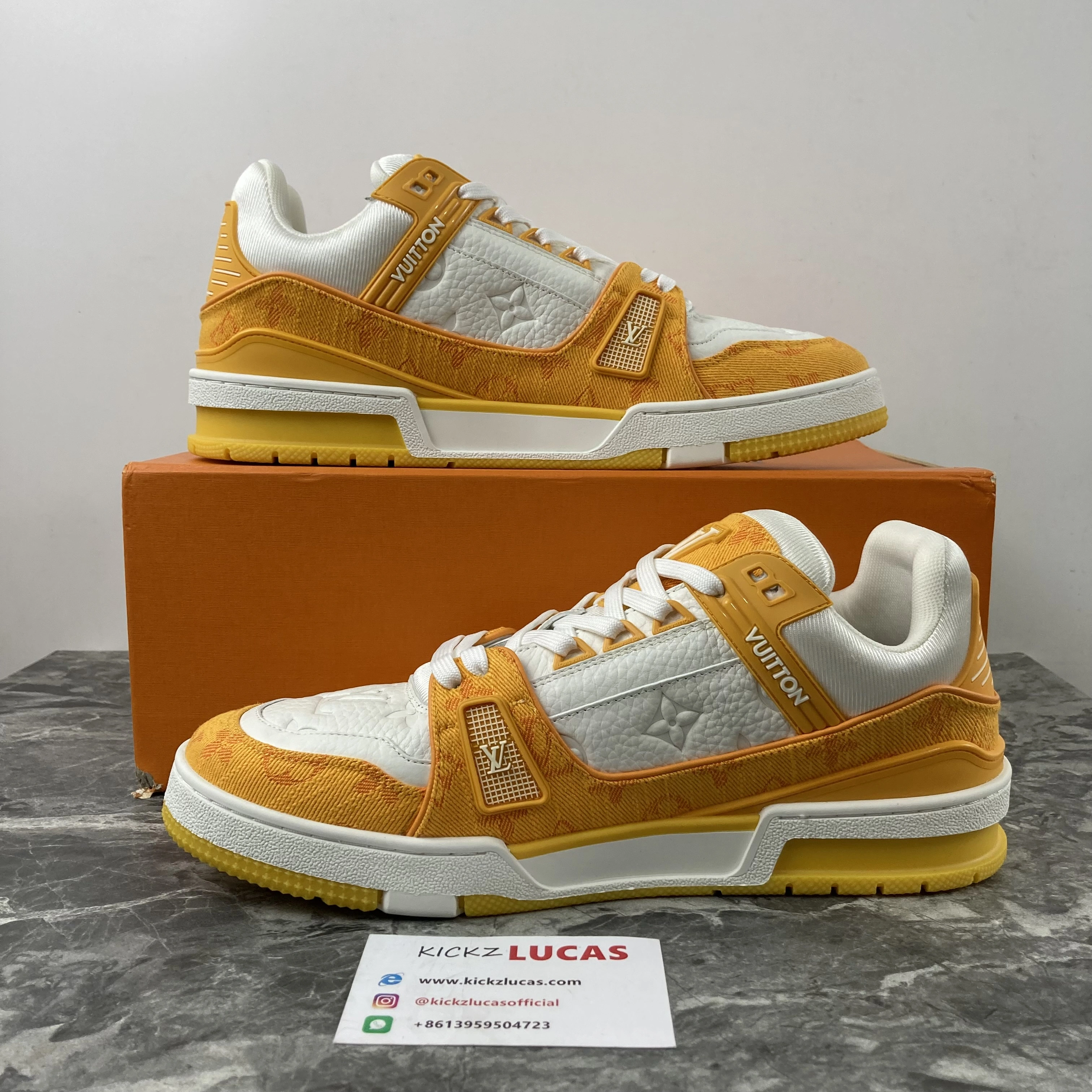 Men L*ouis V*uitton Top Sneaker Trainer CP221026- Durable 4127