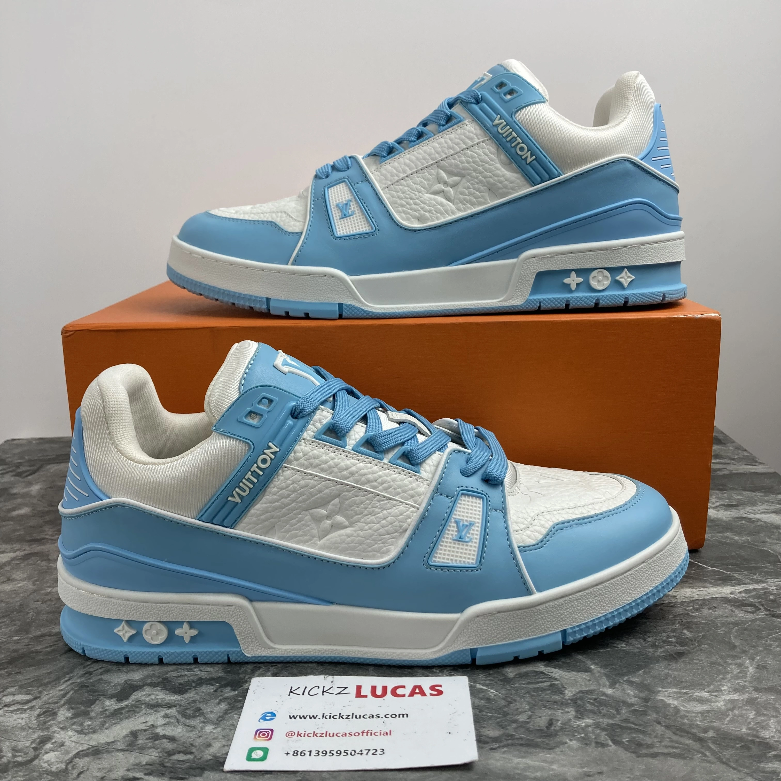 Refined Men L*ouis V*uitton Top Sneaker Trainer CP230312- 4112