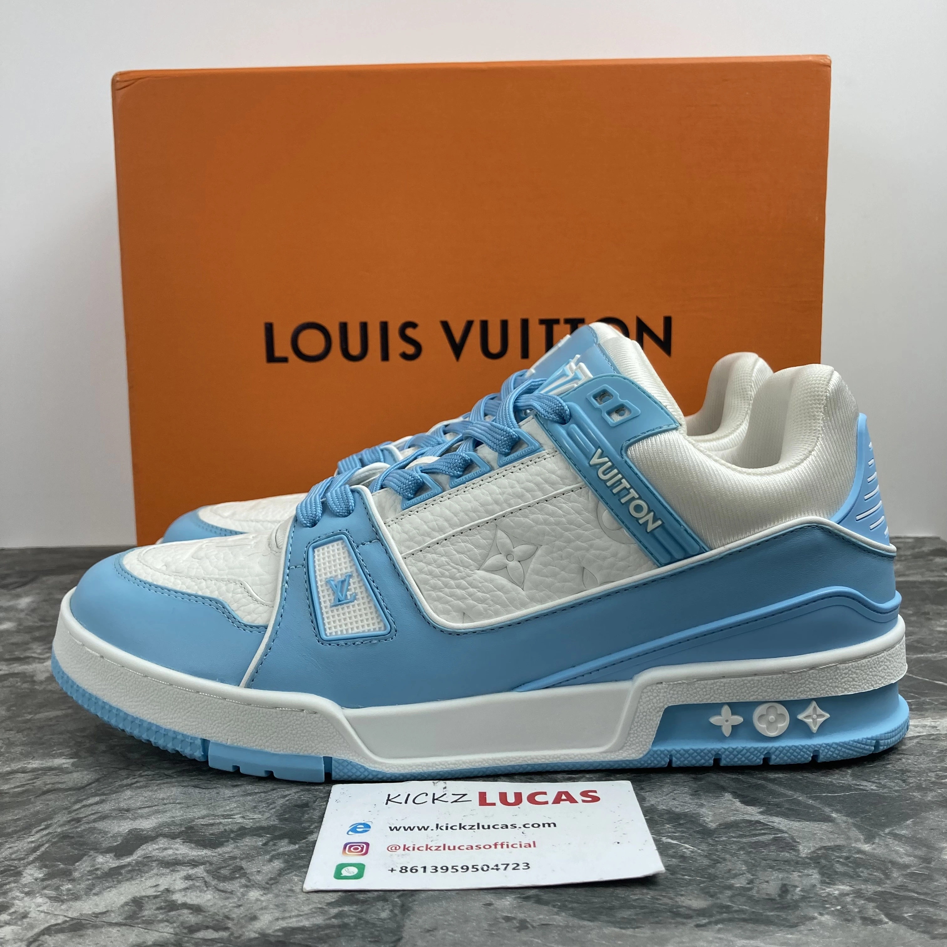 Refined Men L*ouis V*uitton Top Sneaker Trainer CP230312- 4112