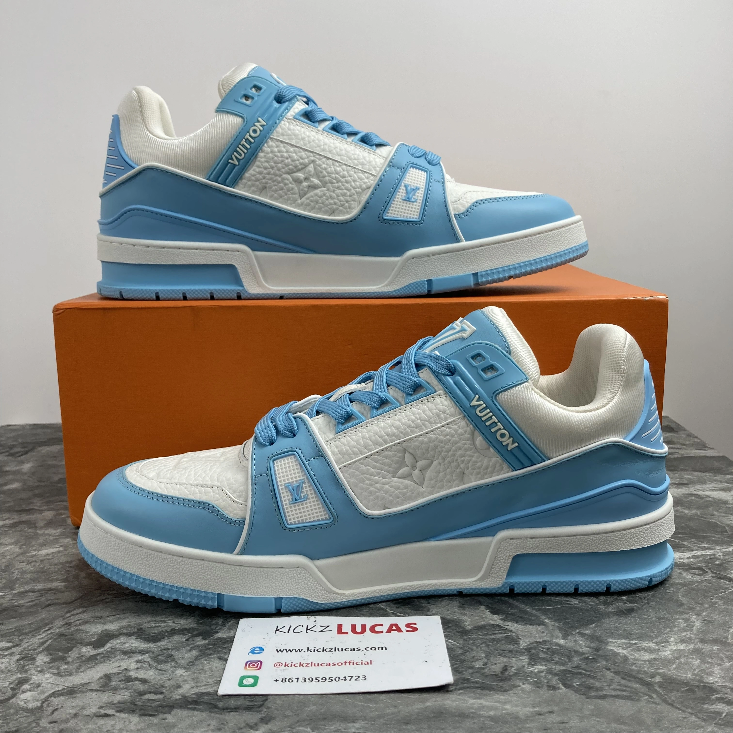 Refined Men L*ouis V*uitton Top Sneaker Trainer CP230312- 4112