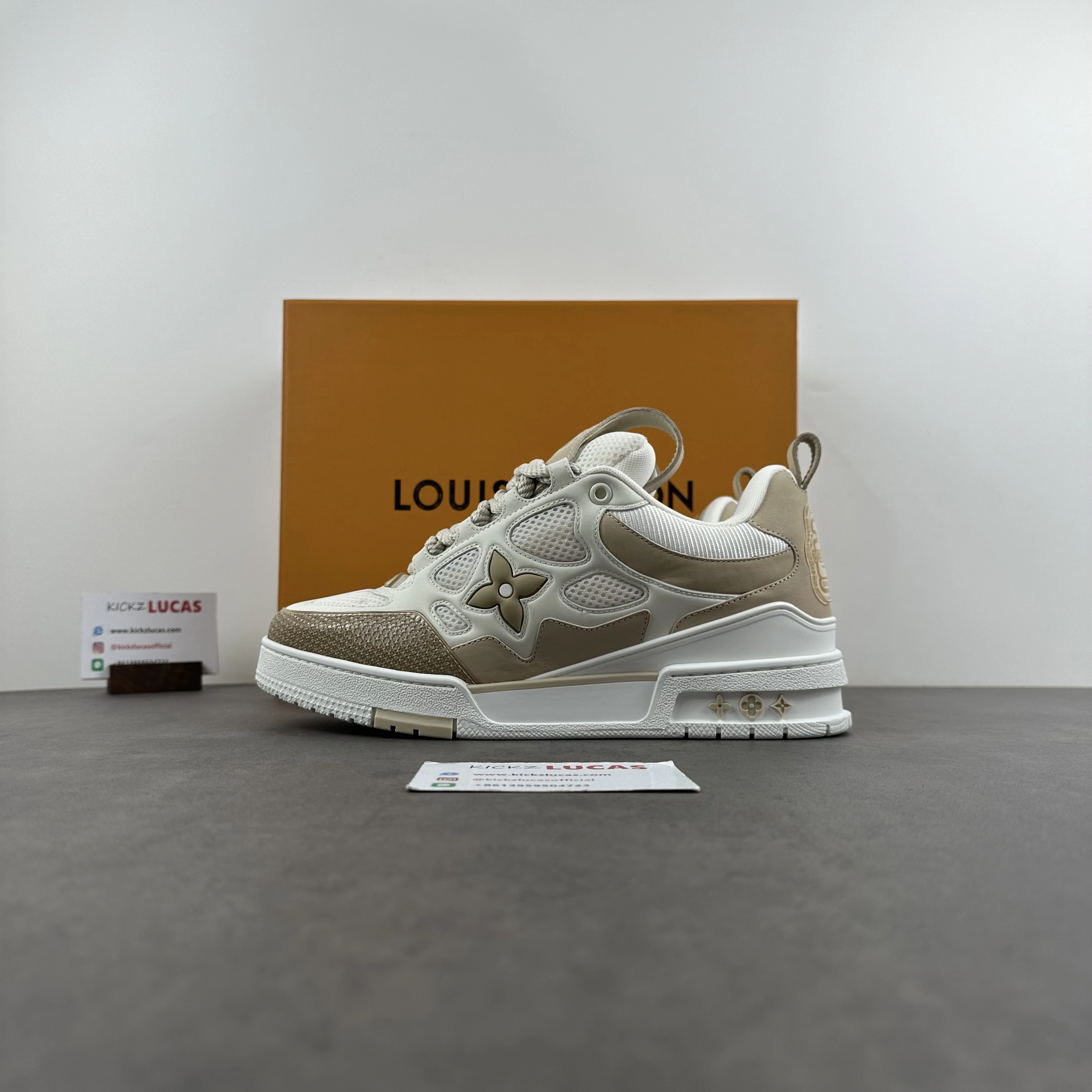 Men L*ouis V*uitton Top Sneaker Trainer CP230312- ZipUp 4111