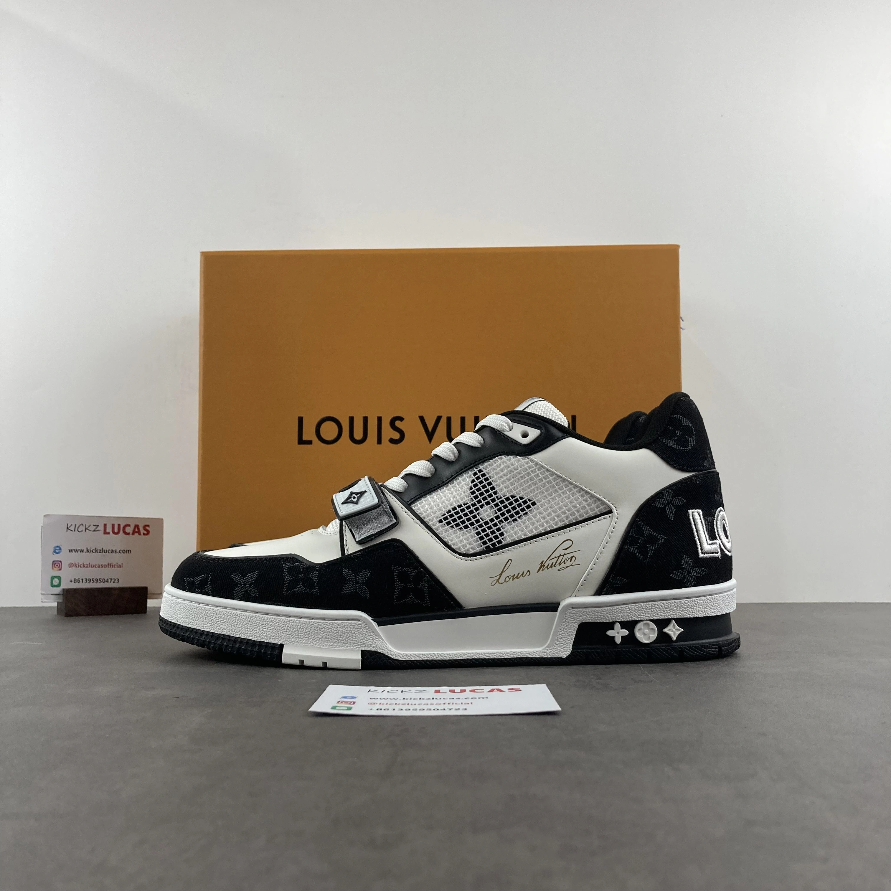 Sleek Men L*ouis V*uitton Top Sneaker Trainer CP230314- 4095