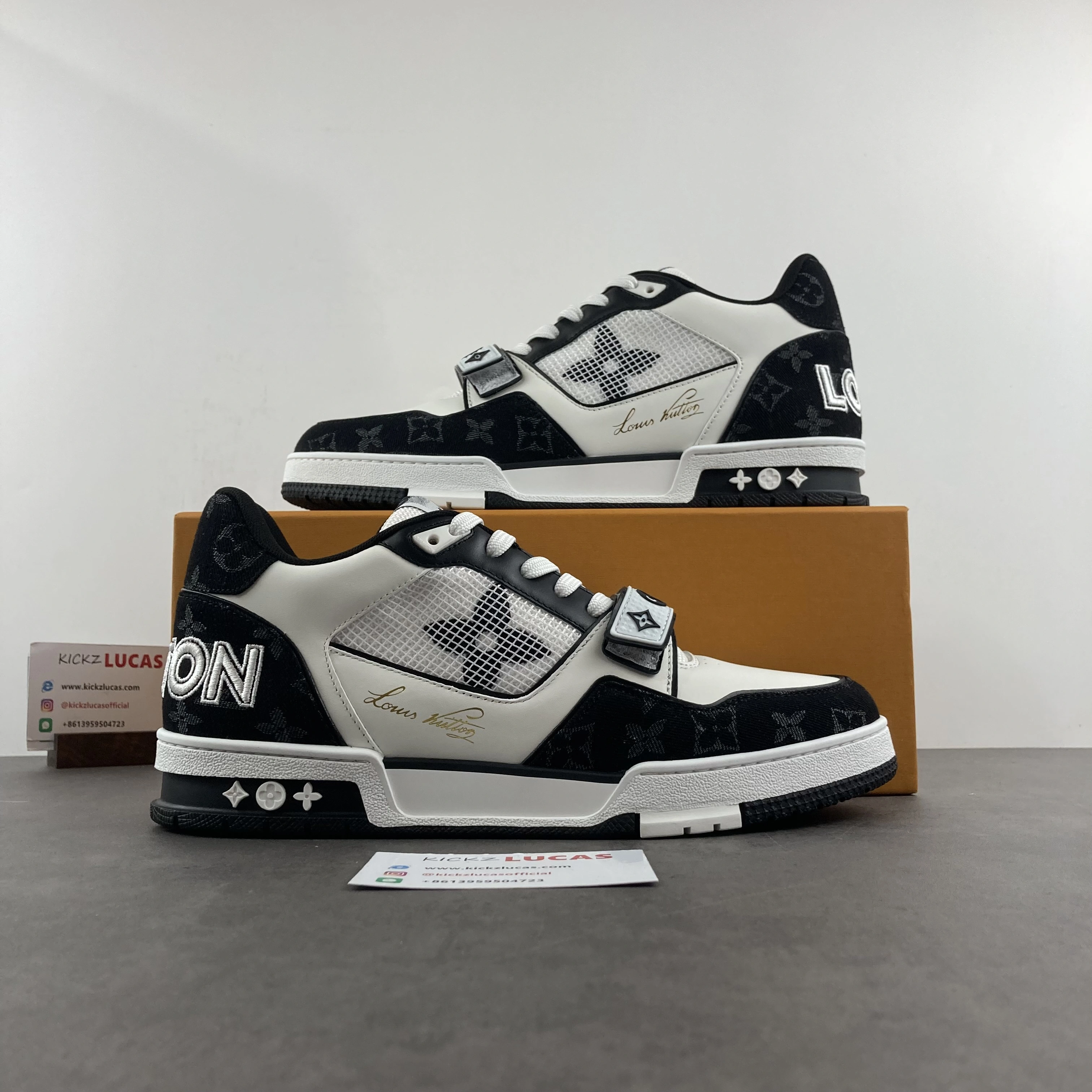 Sleek Men L*ouis V*uitton Top Sneaker Trainer CP230314- 4095