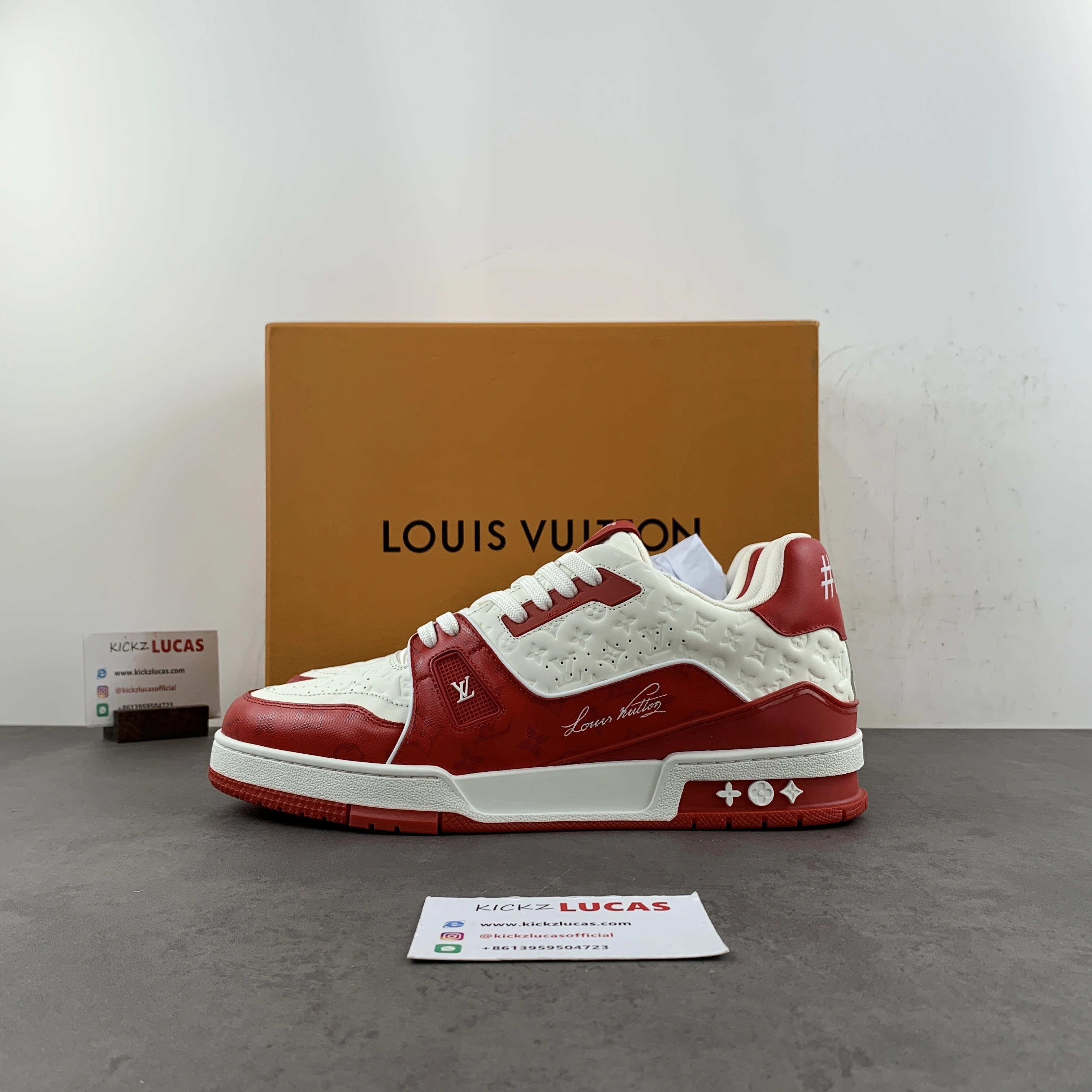 Men L*ouis V*uitton Top Sneaker Trainer CP230314- WrinkleFree 4091