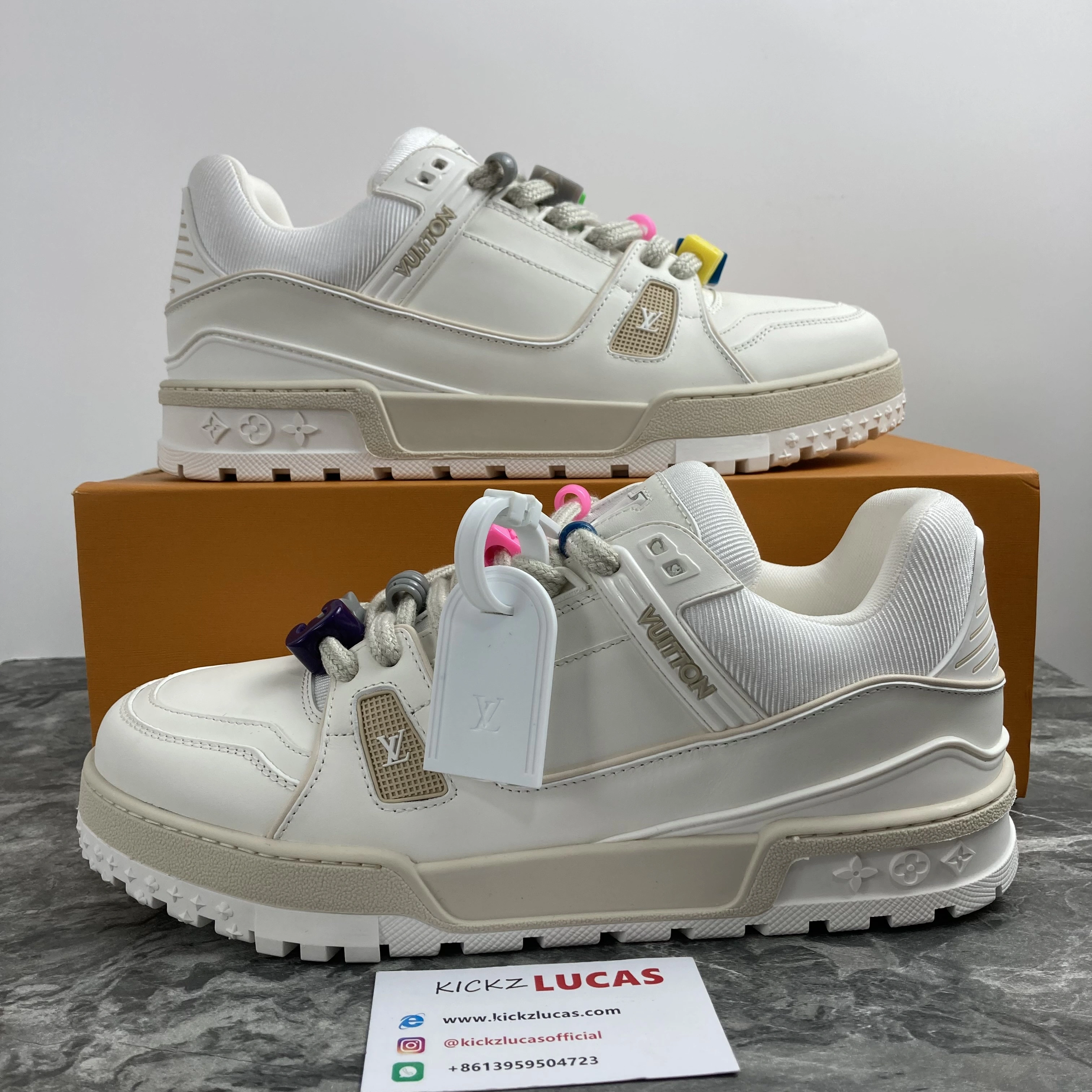 Cozy Men L*ouis V*uitton Top Sneaker Trainer KL230315- 4078