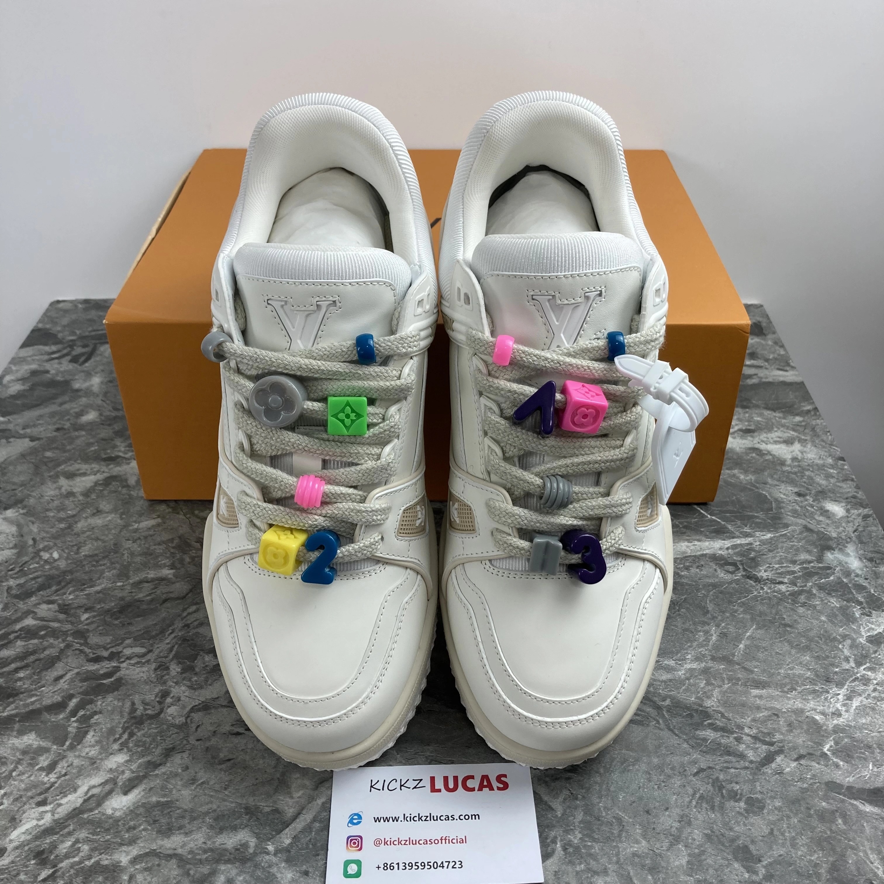 Cozy Men L*ouis V*uitton Top Sneaker Trainer KL230315- 4078