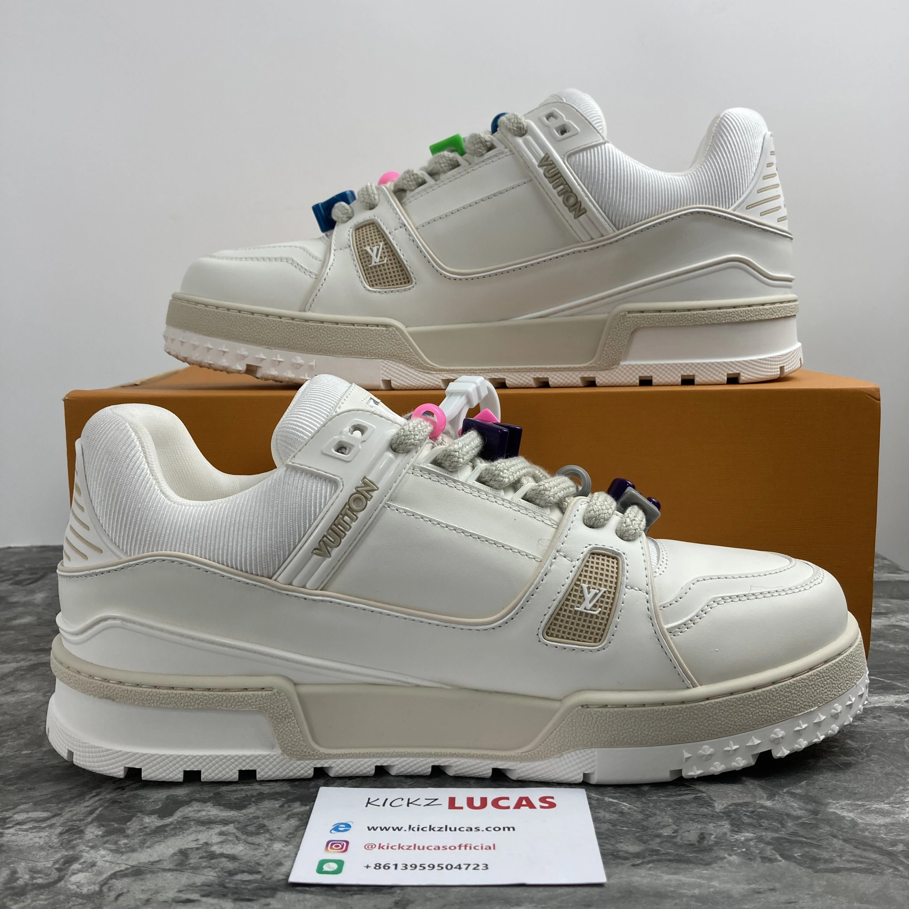Cozy Men L*ouis V*uitton Top Sneaker Trainer KL230315- 4078