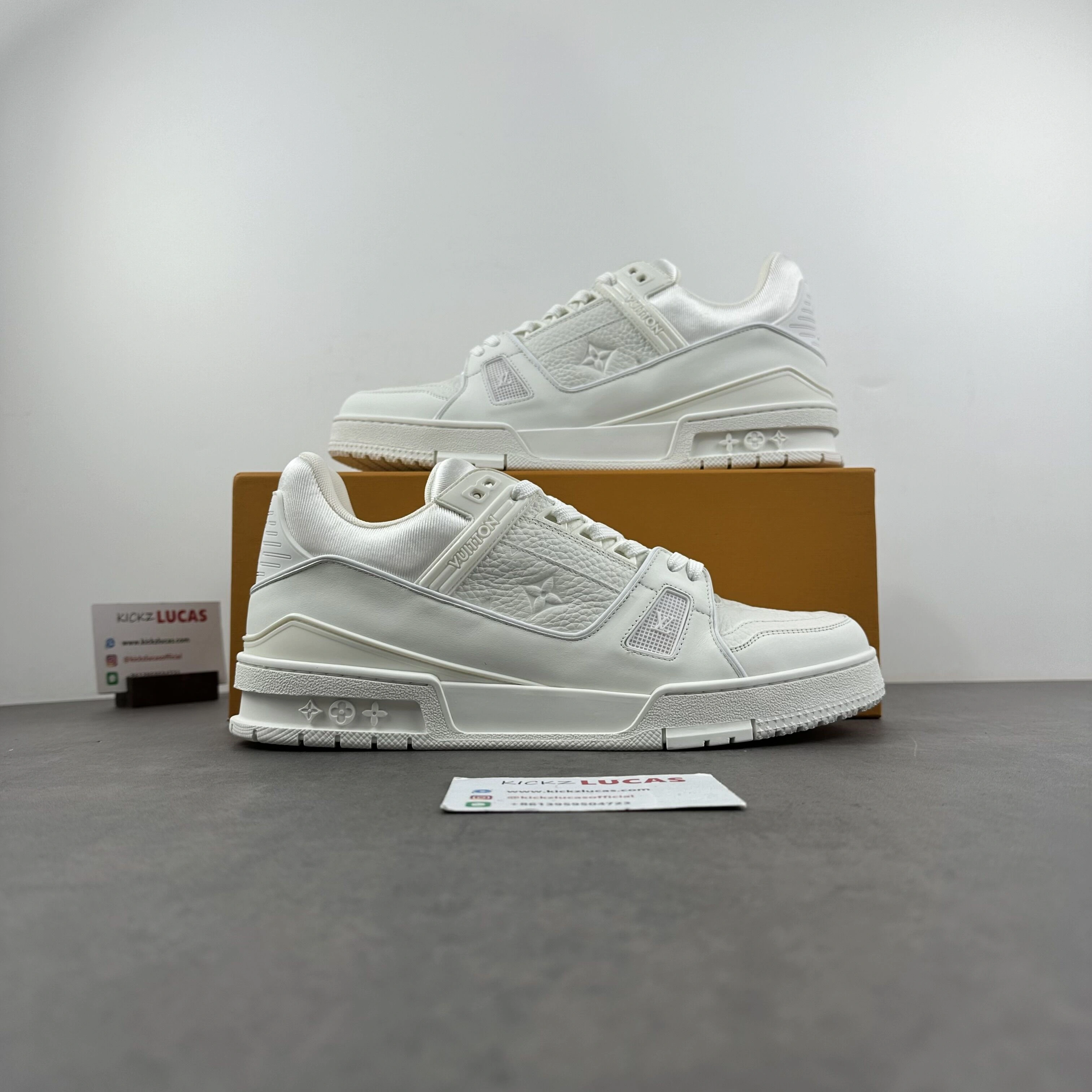 Trendsetting Men L*ouis V*uitton Top Sneaker Trainer KL230315- 4076