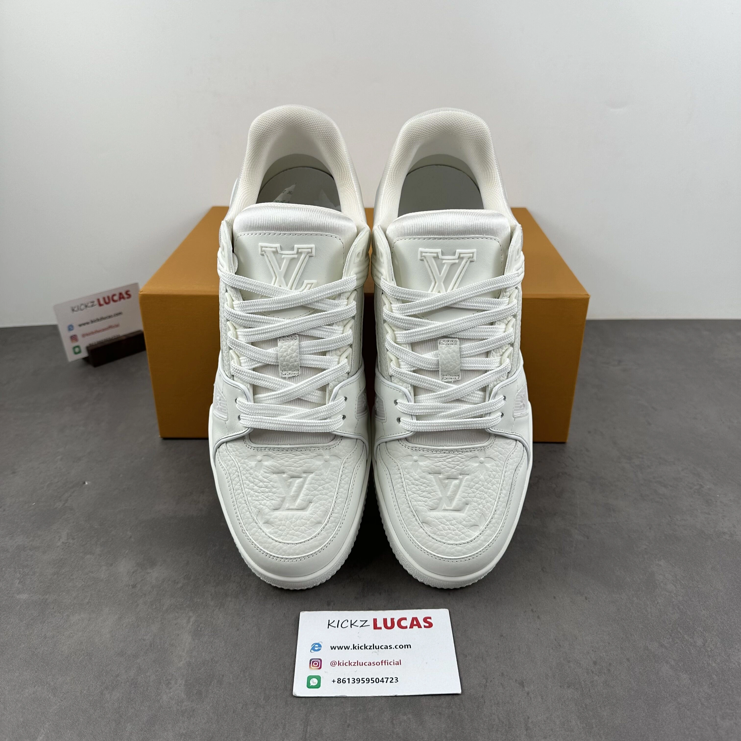 Trendsetting Men L*ouis V*uitton Top Sneaker Trainer KL230315- 4076