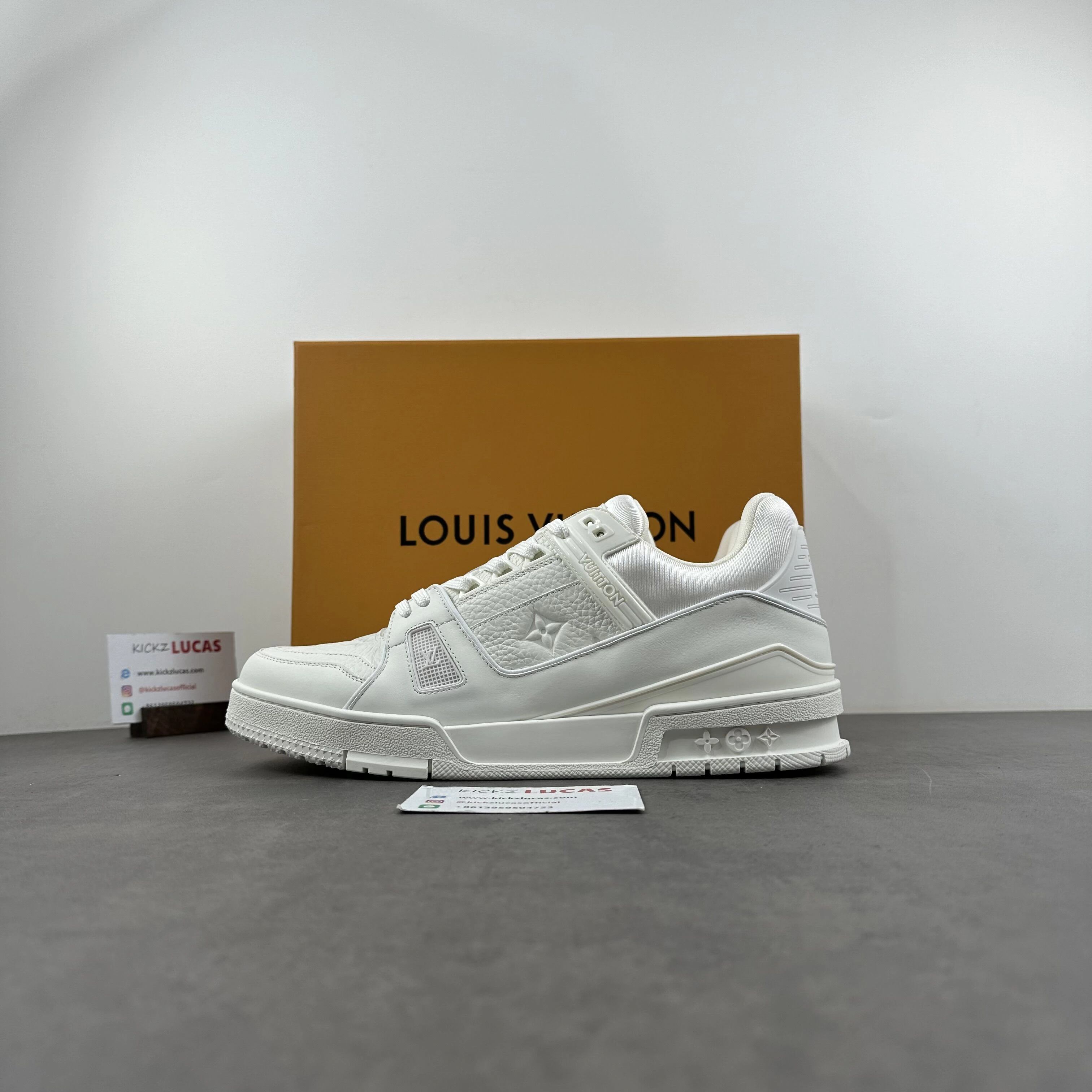 Trendsetting Men L*ouis V*uitton Top Sneaker Trainer KL230315- 4076
