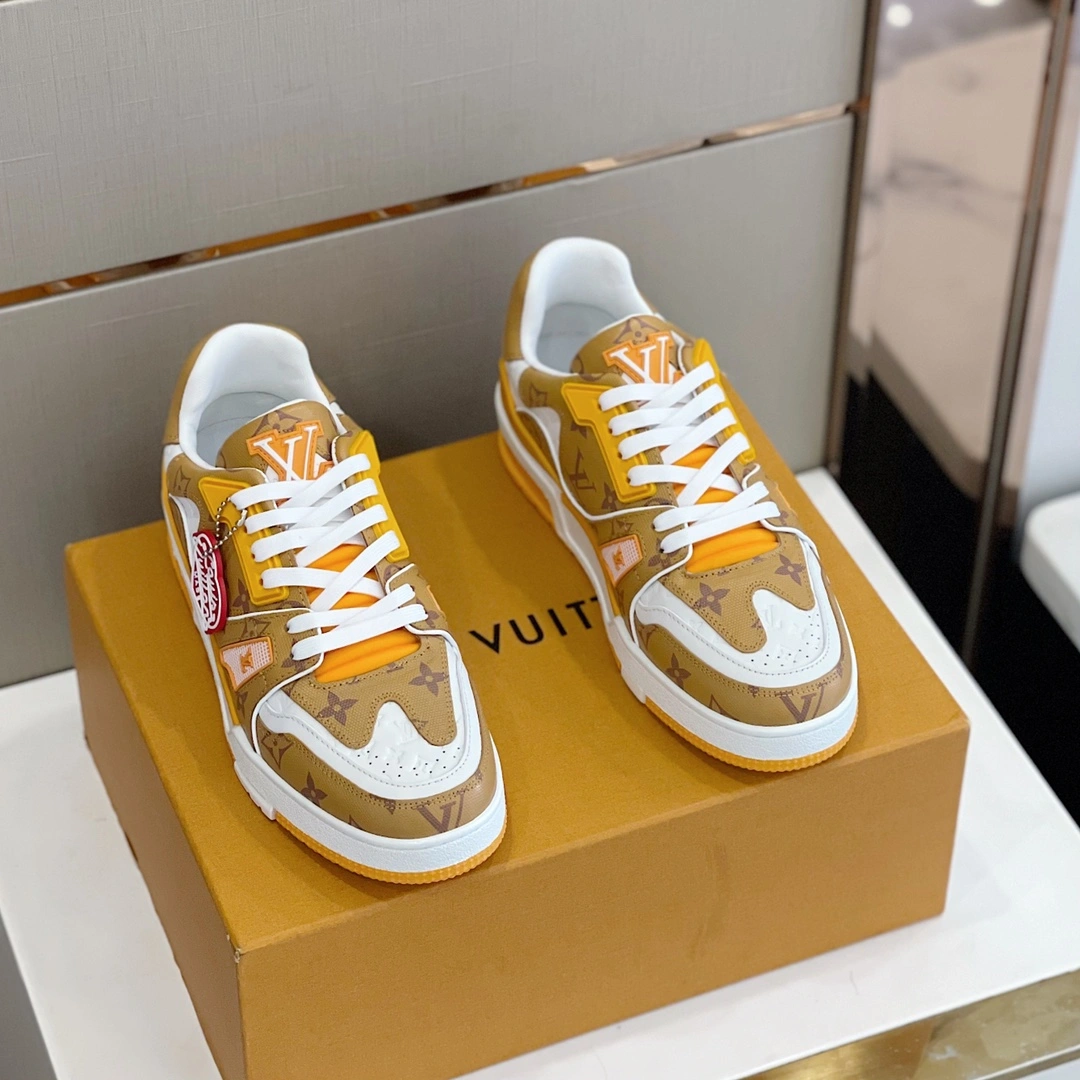Versatile Men L*ouis V*uitton Top Sneaker Trainer KL230315- 4088