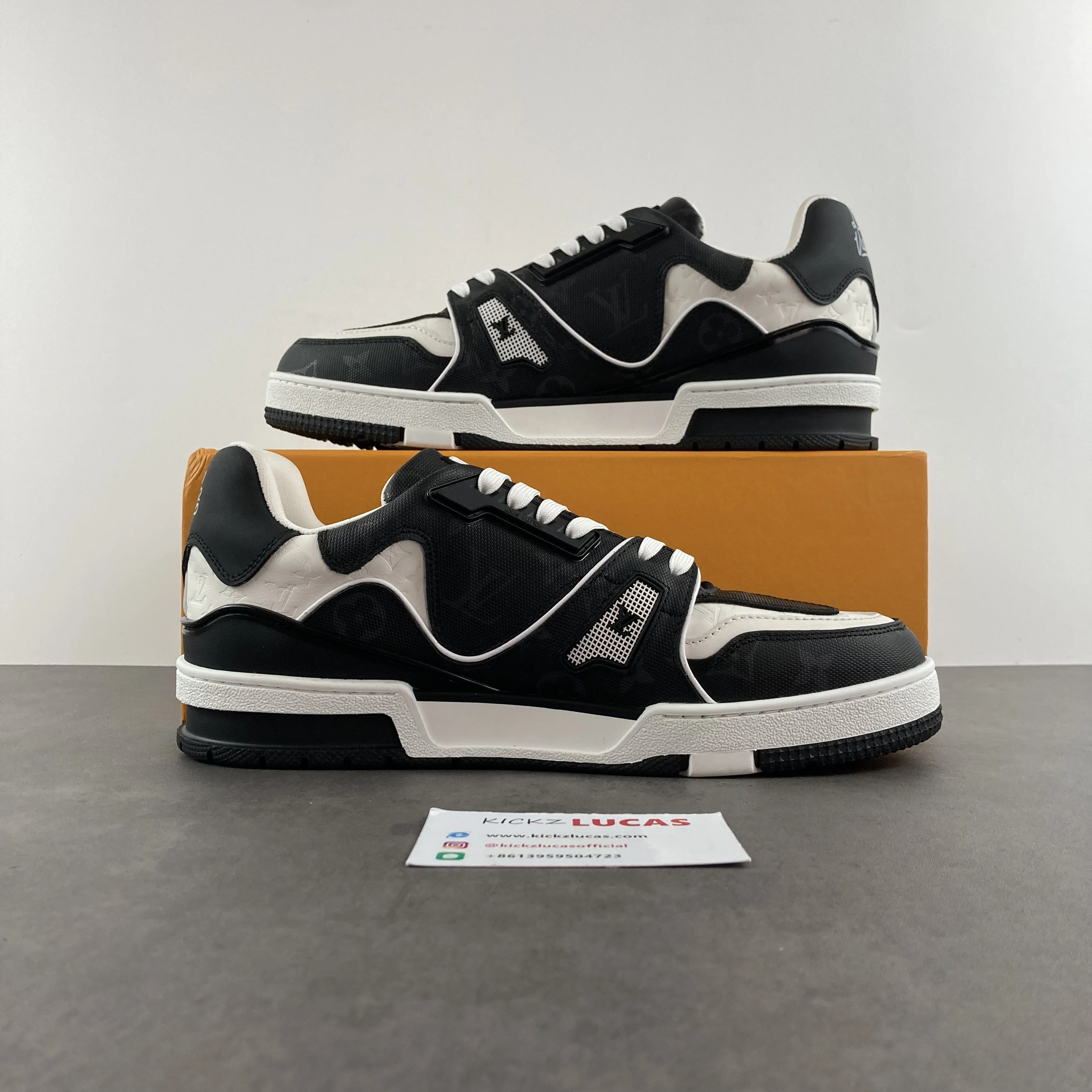 Men L*ouis V*uitton Top Sneaker Trainer KL230315- Packable 4087
