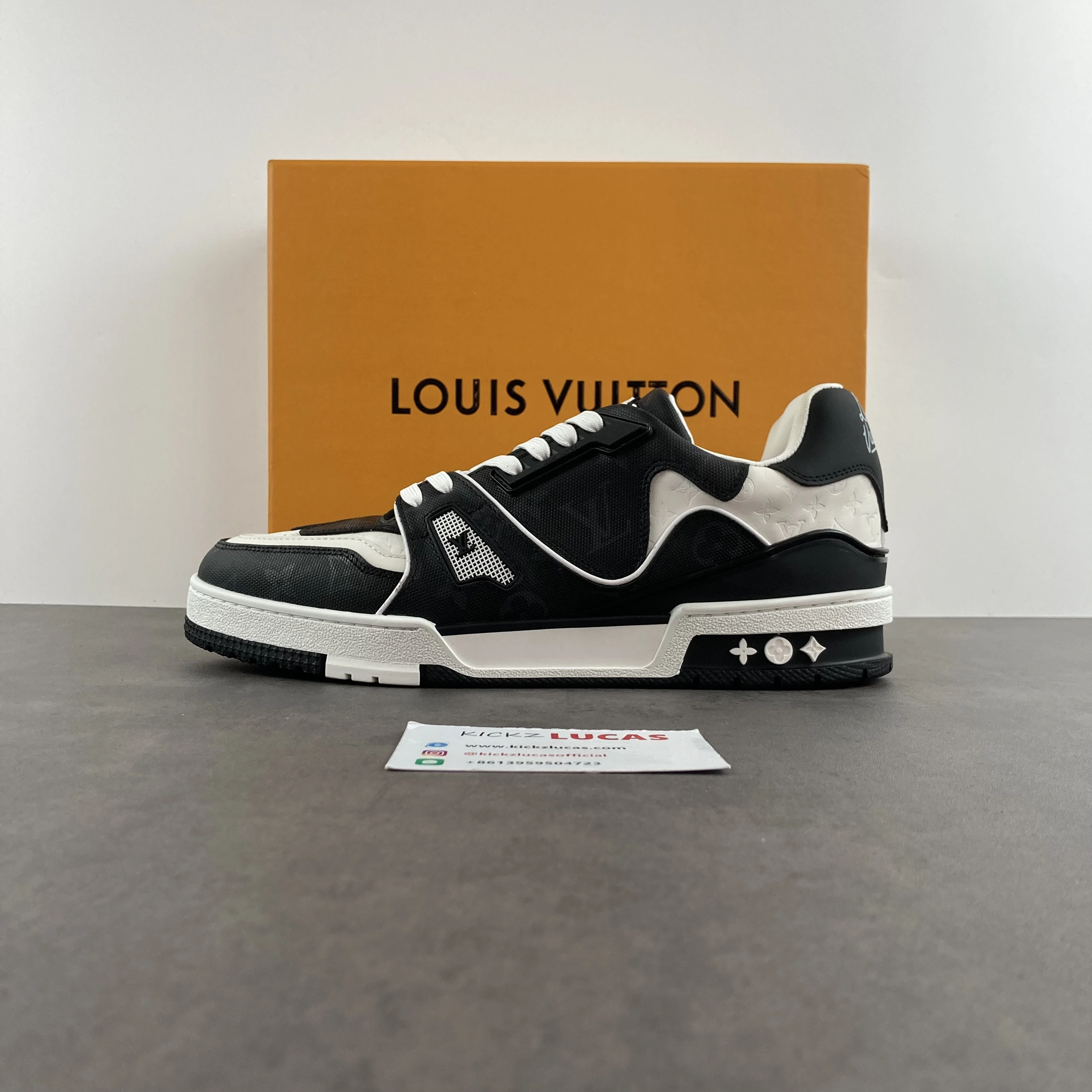 Men L*ouis V*uitton Top Sneaker Trainer KL230315- Packable 4087