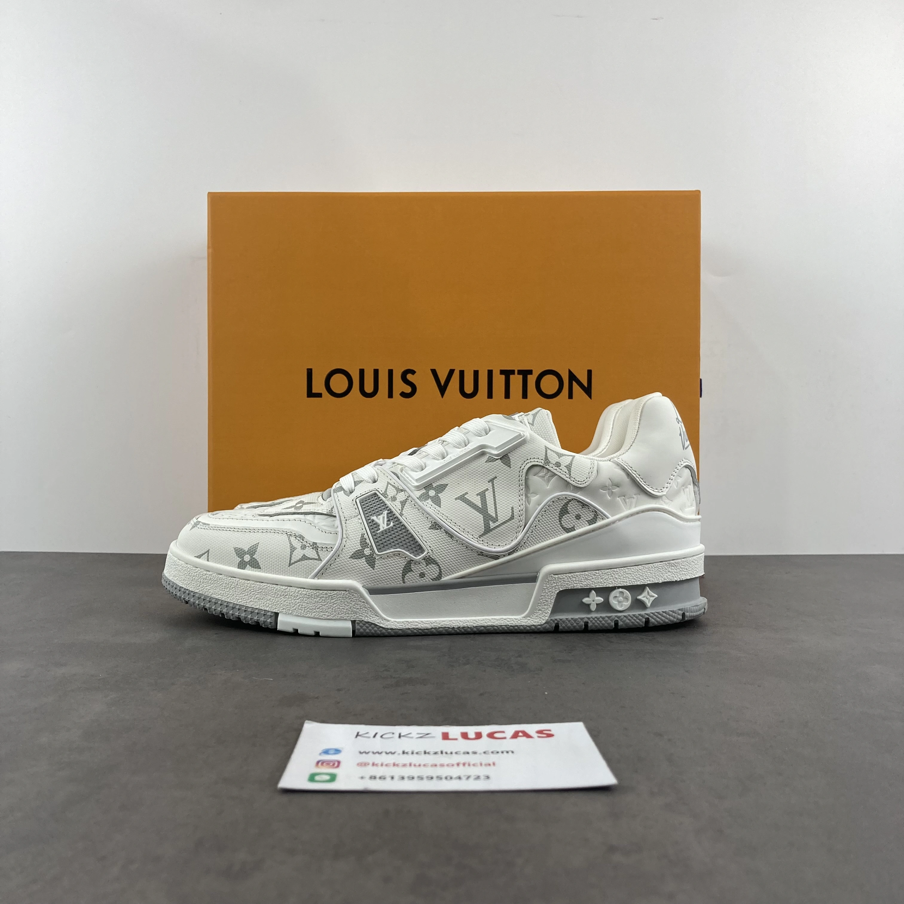 Men L*ouis V*uitton Top Sneaker Trainer KL230315- Original 4086