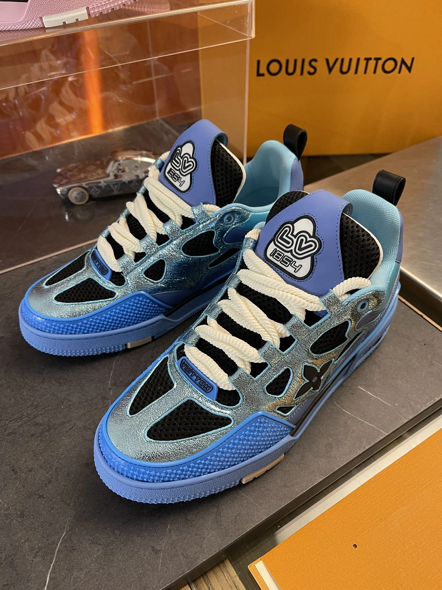Men L*ouis V*uitton Top Sneaker Trainer RR20231017- Breathable 3913