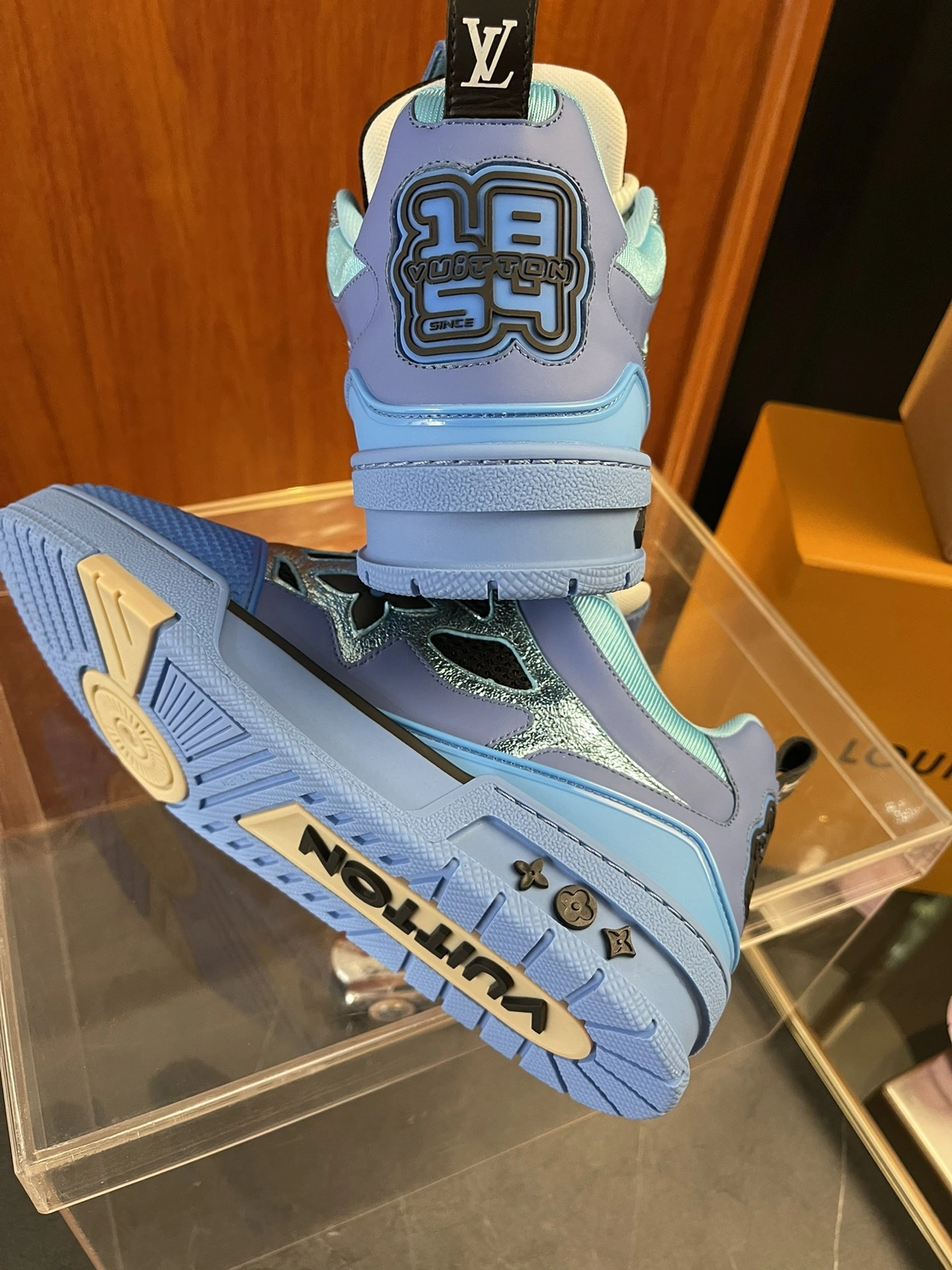 Men L*ouis V*uitton Top Sneaker Trainer RR20231017- Breathable 3913