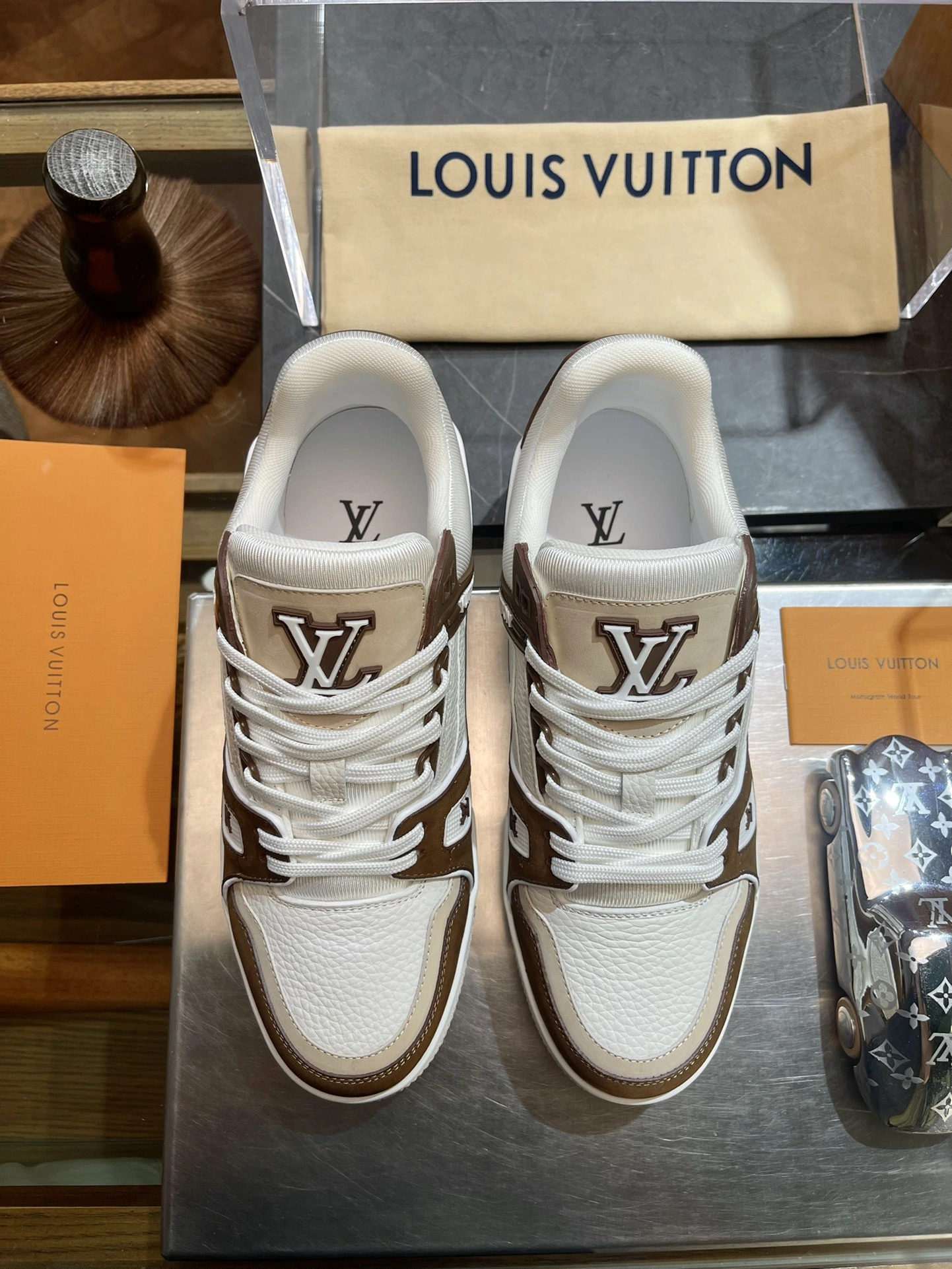 Men L*ouis V*uitton Top Sneaker Trainer RR20231017- Original 3911