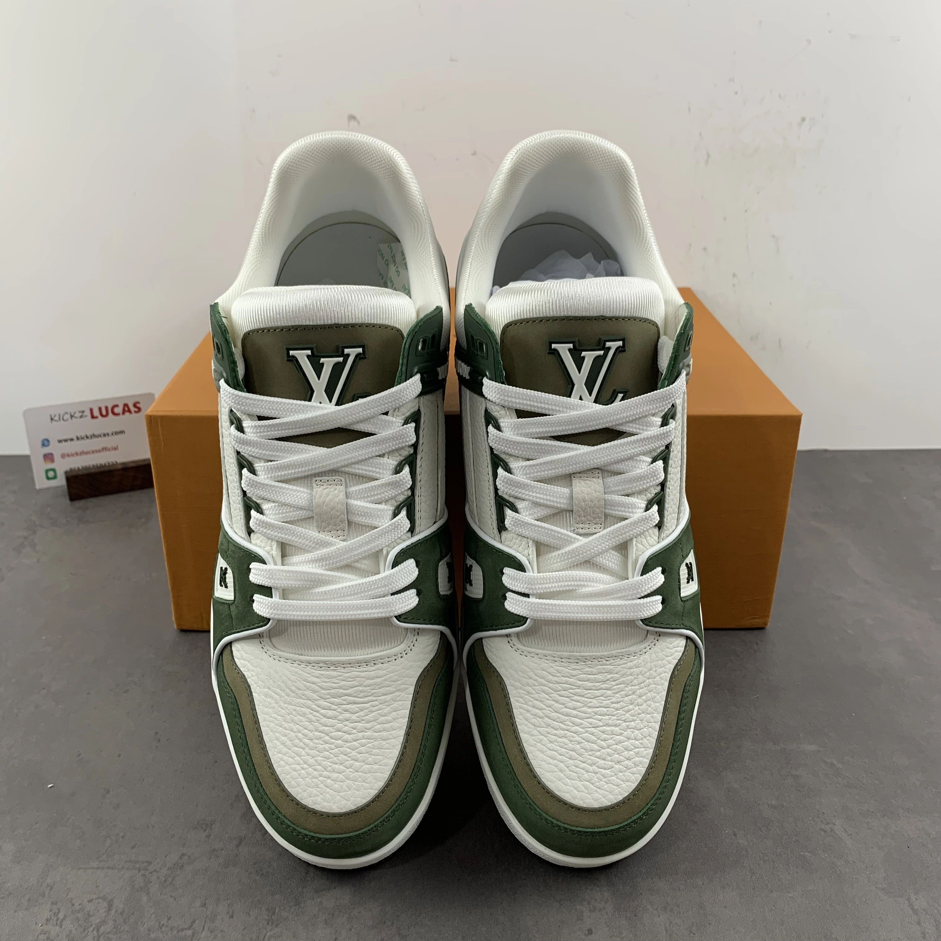 OdorResistant Men L*ouis V*uitton Top Sneaker Trainer RR20231017- 3909