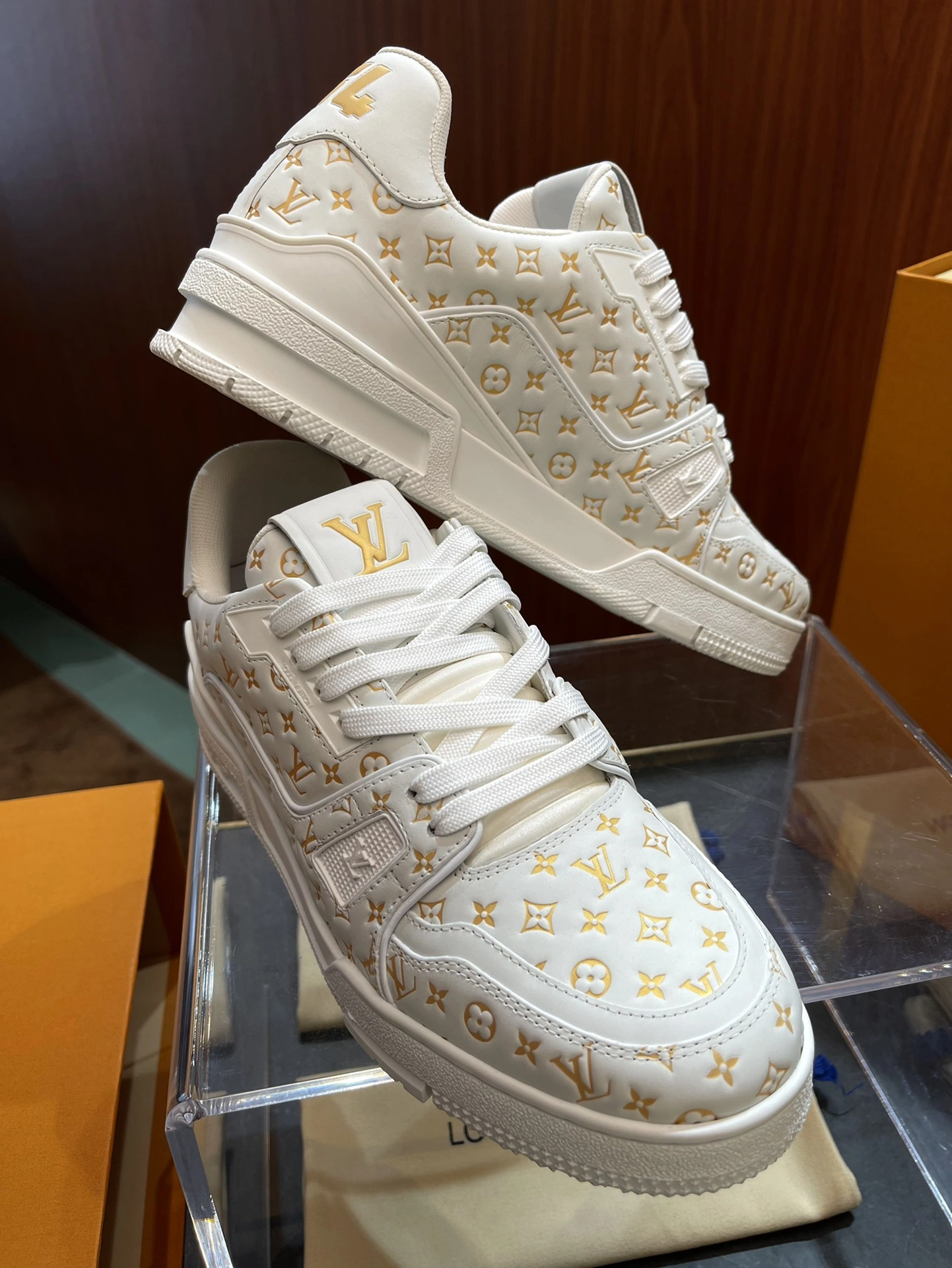 Men L*ouis V*uitton Top Sneaker Trainer RR20231017- WellDesigned 3897