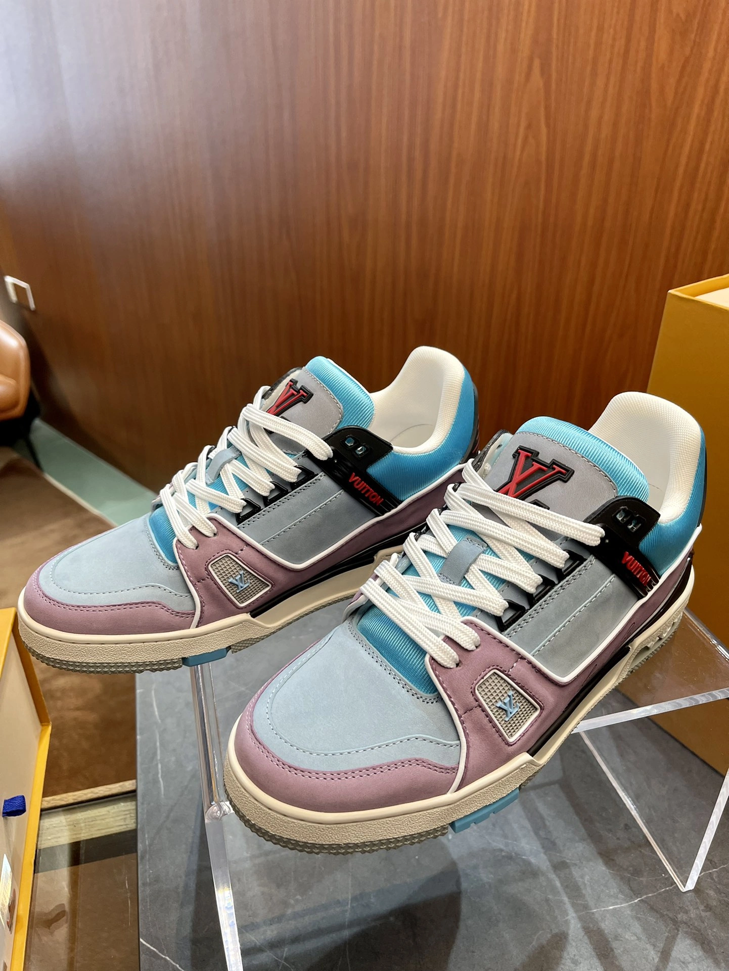 Affordable Men L*ouis V*uitton Top Sneaker Trainer RR20231017- 3920