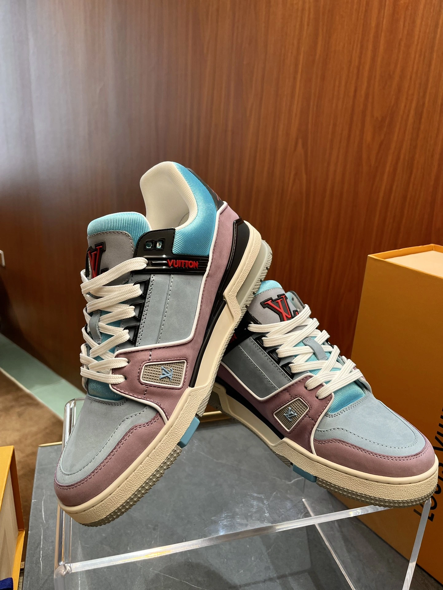 Affordable Men L*ouis V*uitton Top Sneaker Trainer RR20231017- 3920