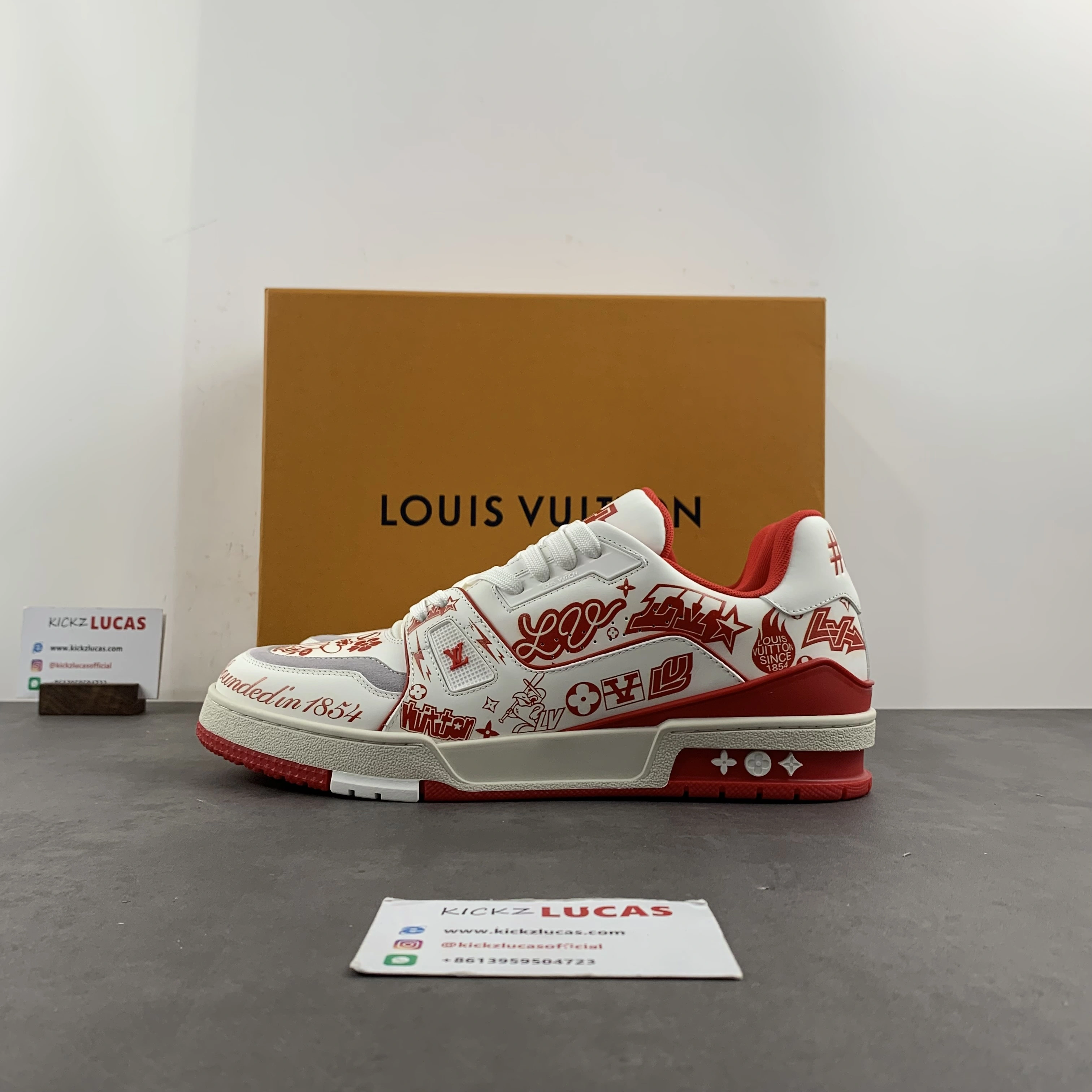 Men L*ouis V*uitton Top Sneaker Trainer RR20240513- Colorful 3857