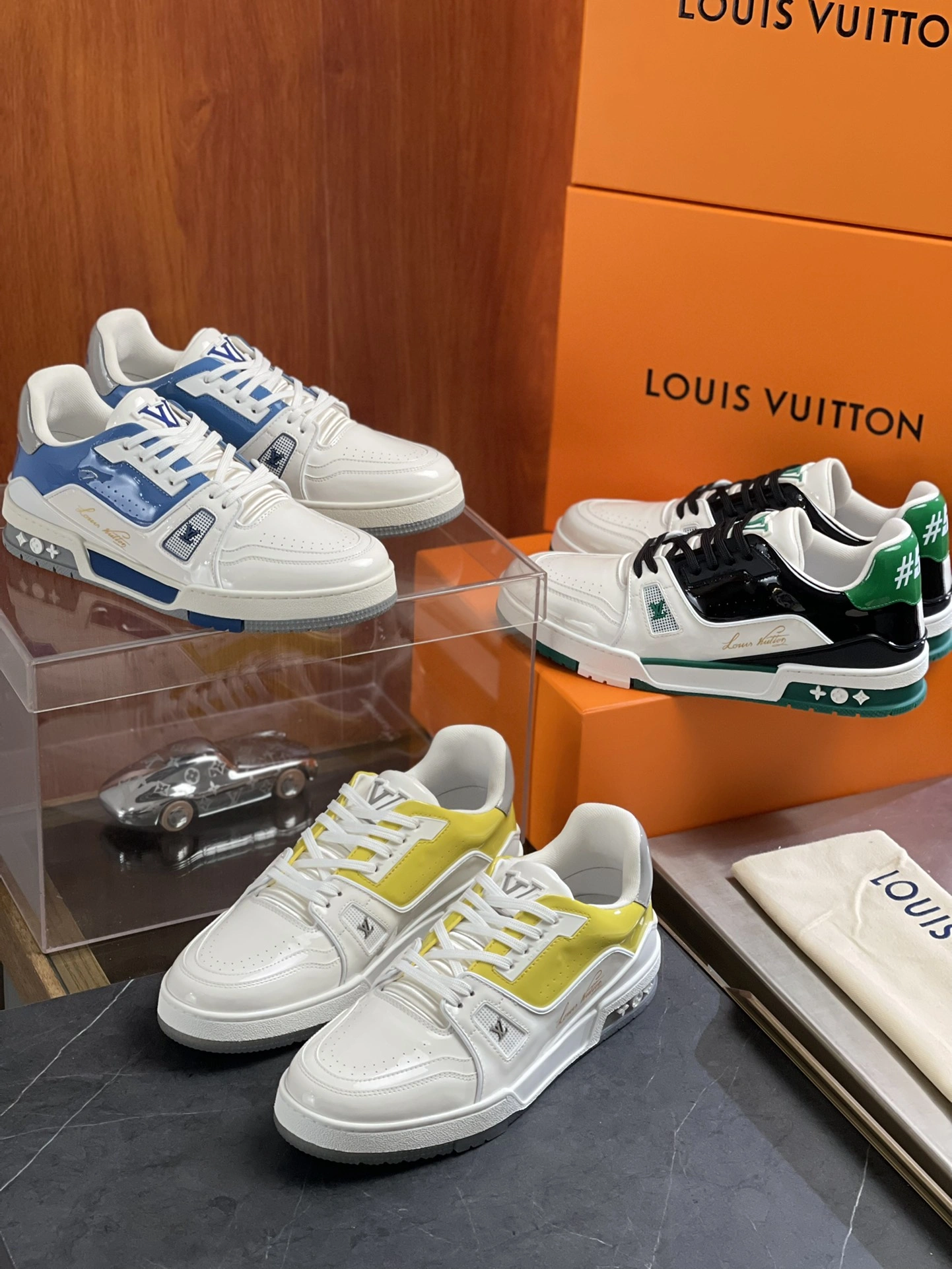 Affordable Men L*ouis V*uitton Top Sneaker Trainer RR230330- 4052
