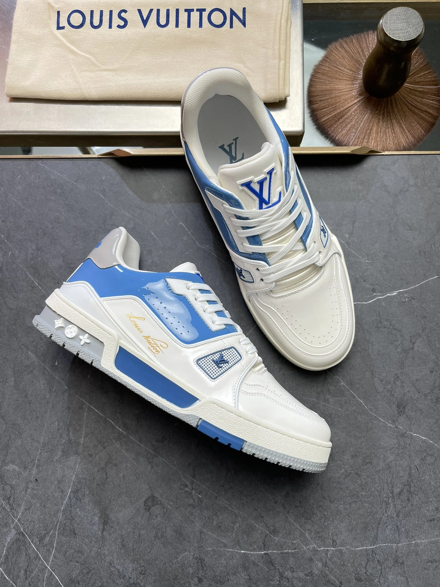 Affordable Men L*ouis V*uitton Top Sneaker Trainer RR230330- 4052