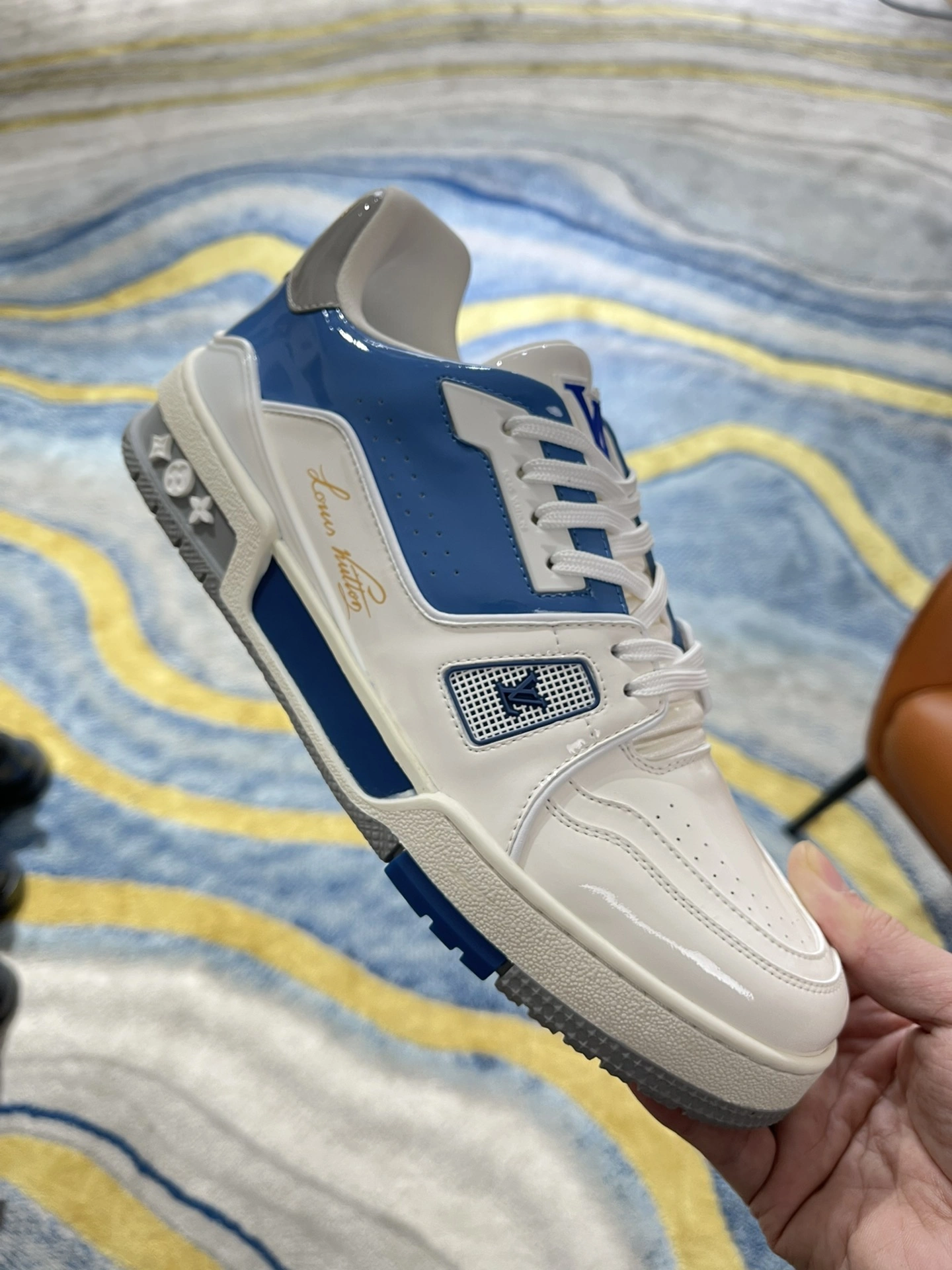 Affordable Men L*ouis V*uitton Top Sneaker Trainer RR230330- 4052