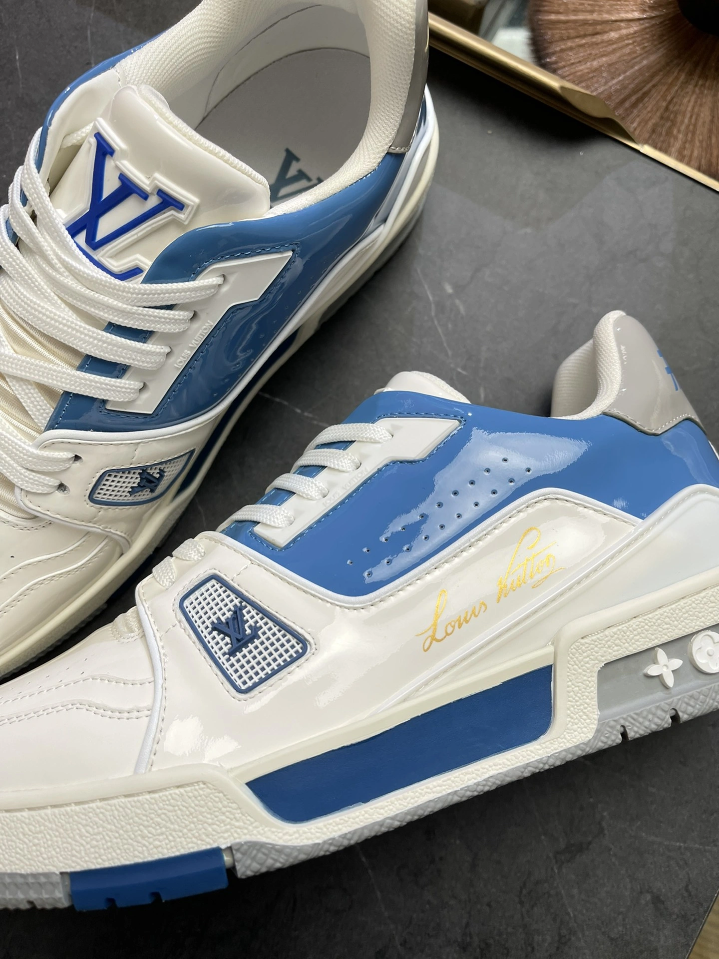 Affordable Men L*ouis V*uitton Top Sneaker Trainer RR230330- 4052