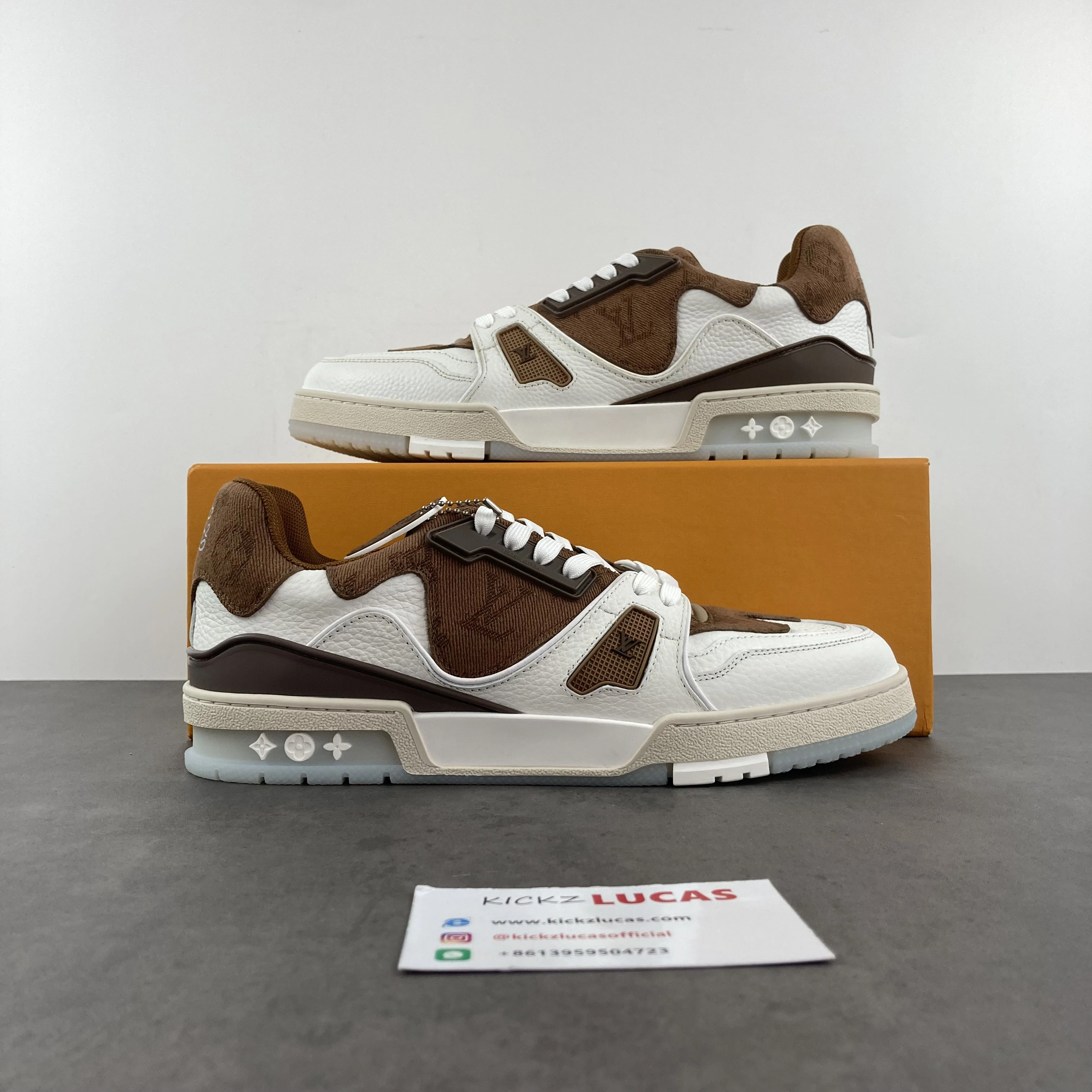 Elegant Men L*ouis V*uitton Top Sneaker Trainer RR230330- 4041