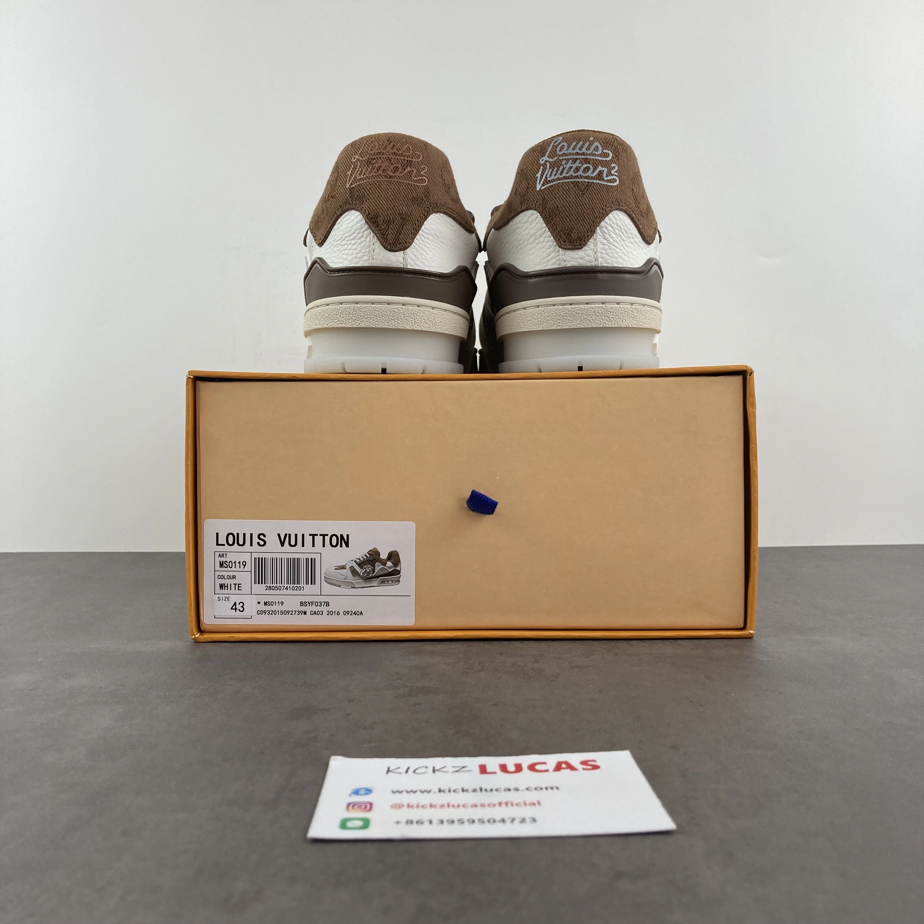 Elegant Men L*ouis V*uitton Top Sneaker Trainer RR230330- 4041