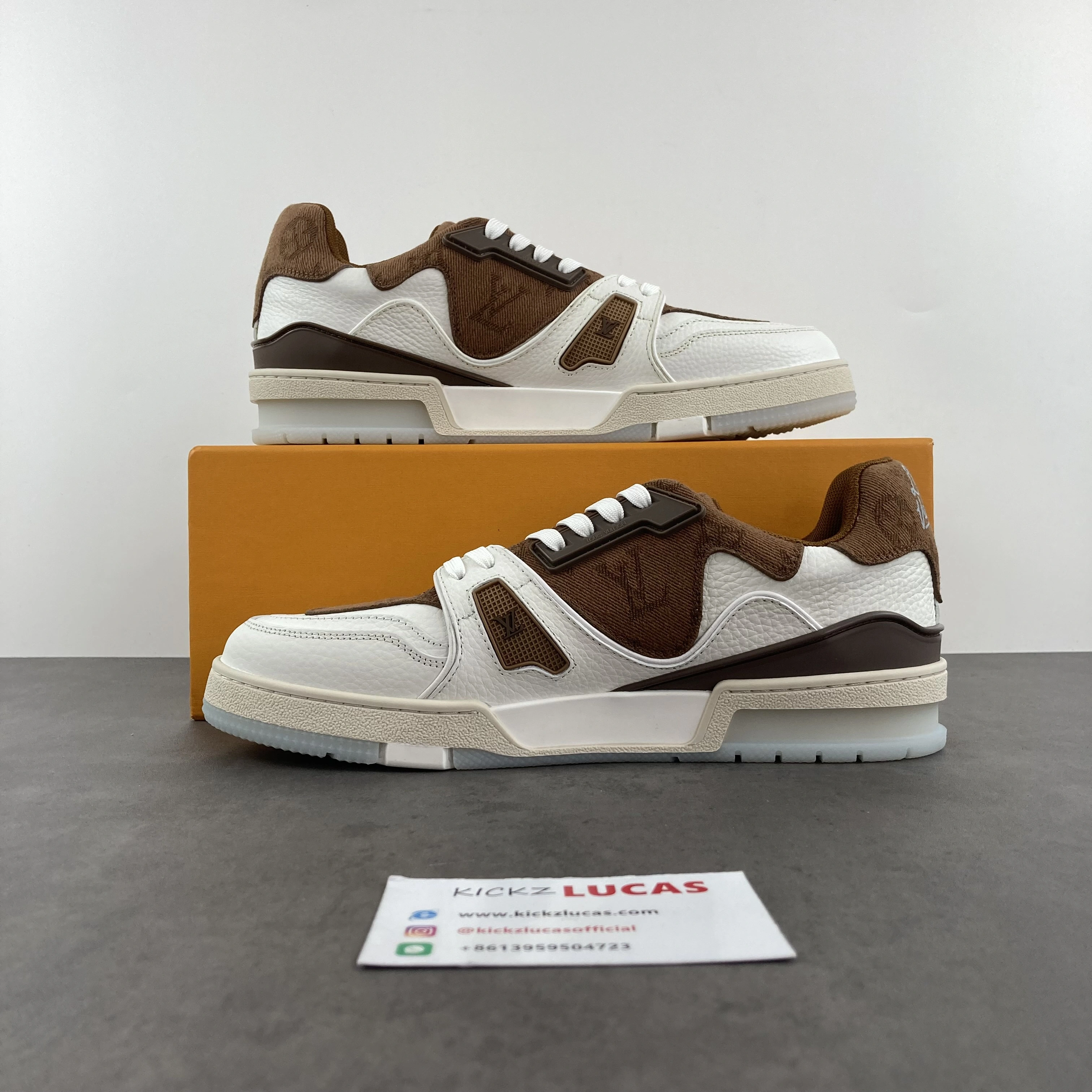 Elegant Men L*ouis V*uitton Top Sneaker Trainer RR230330- 4041