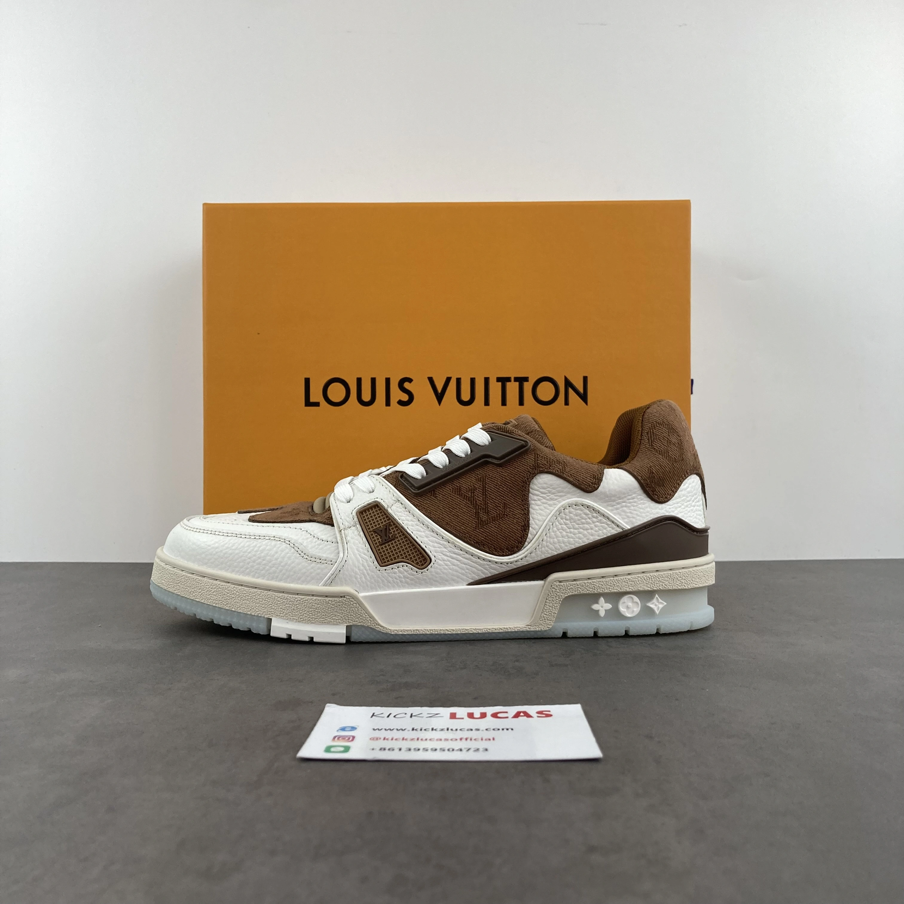 Elegant Men L*ouis V*uitton Top Sneaker Trainer RR230330- 4041