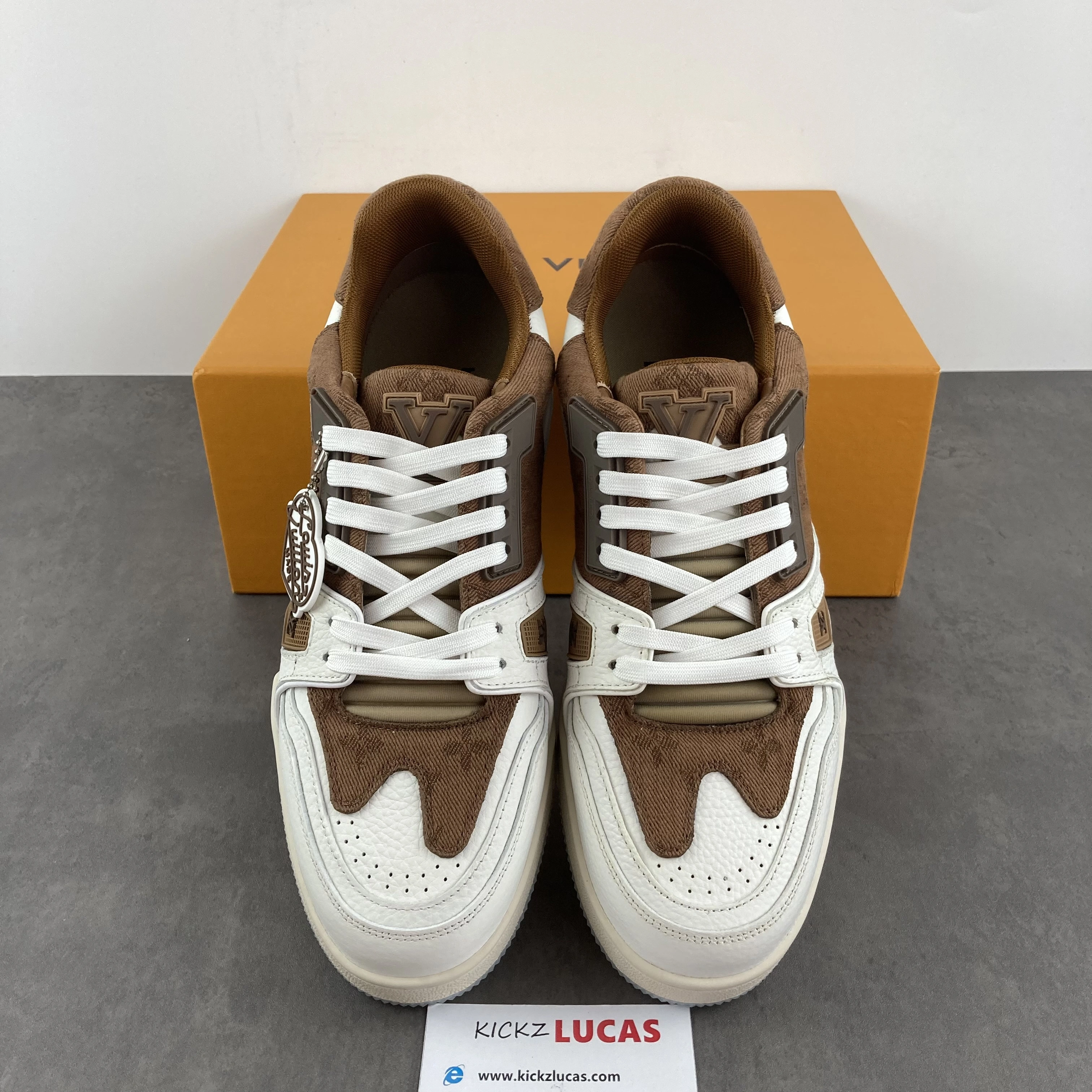 Elegant Men L*ouis V*uitton Top Sneaker Trainer RR230330- 4041
