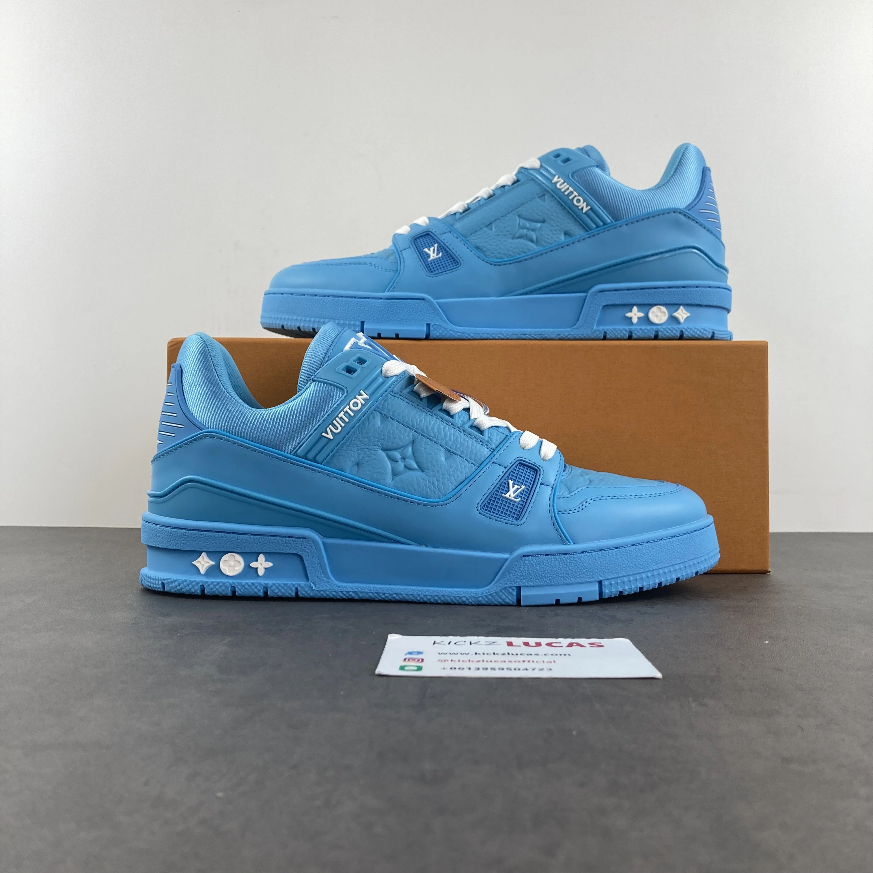 Versatile Men L*ouis V*uitton Top Sneaker Trainer RR230419-JJ 4003