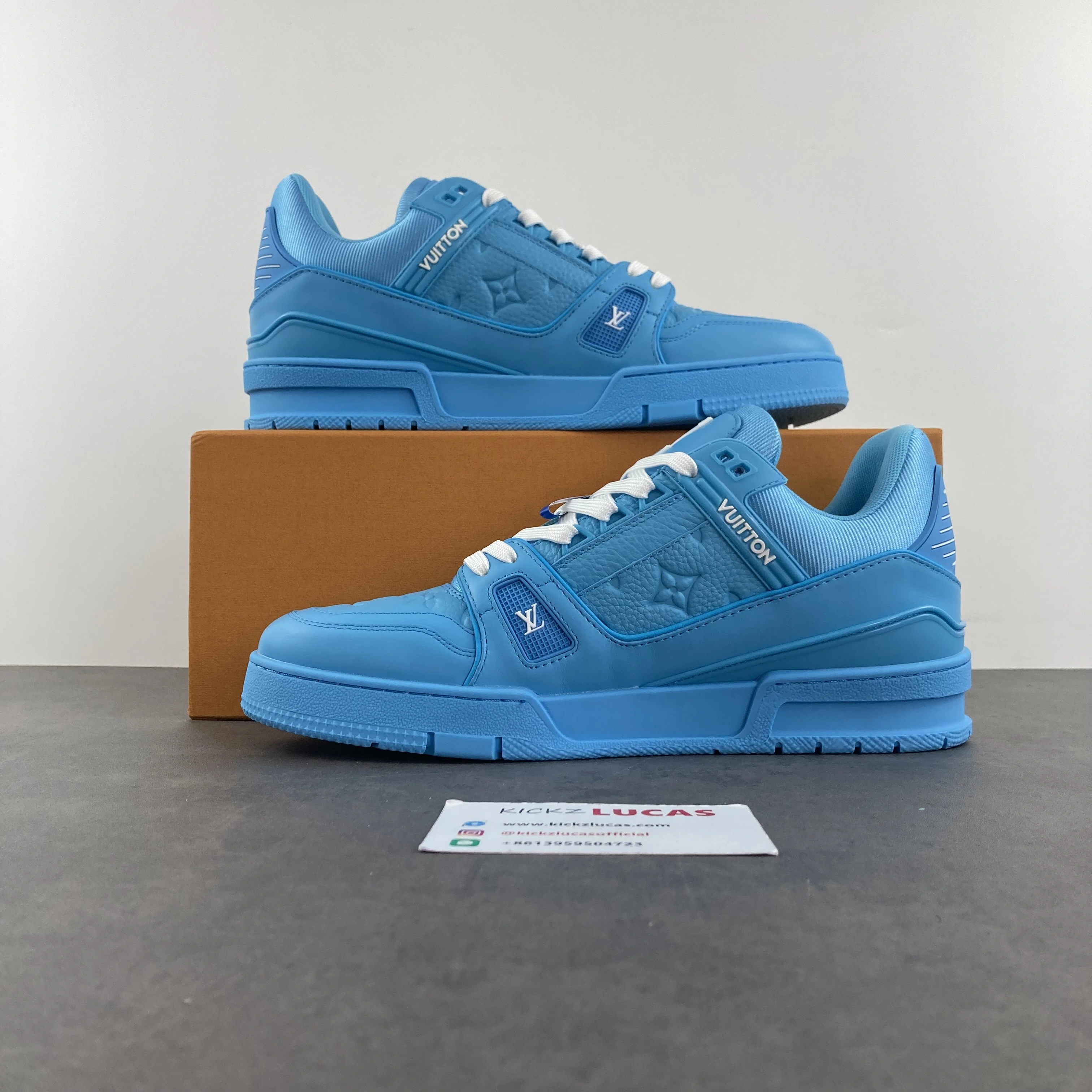Versatile Men L*ouis V*uitton Top Sneaker Trainer RR230419-JJ 4003