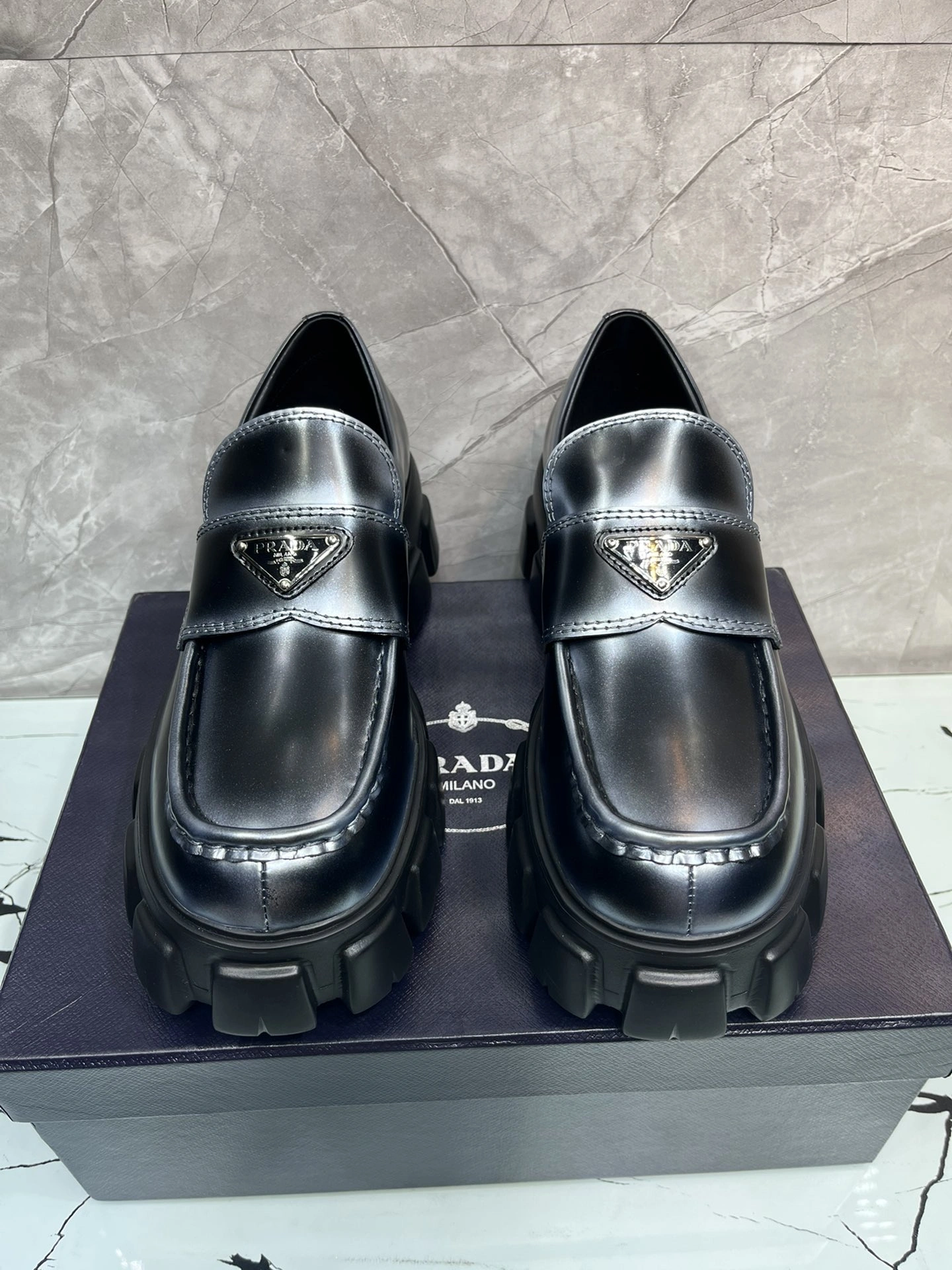 Men P*rada Loafer CP 20230607- Neat 6546