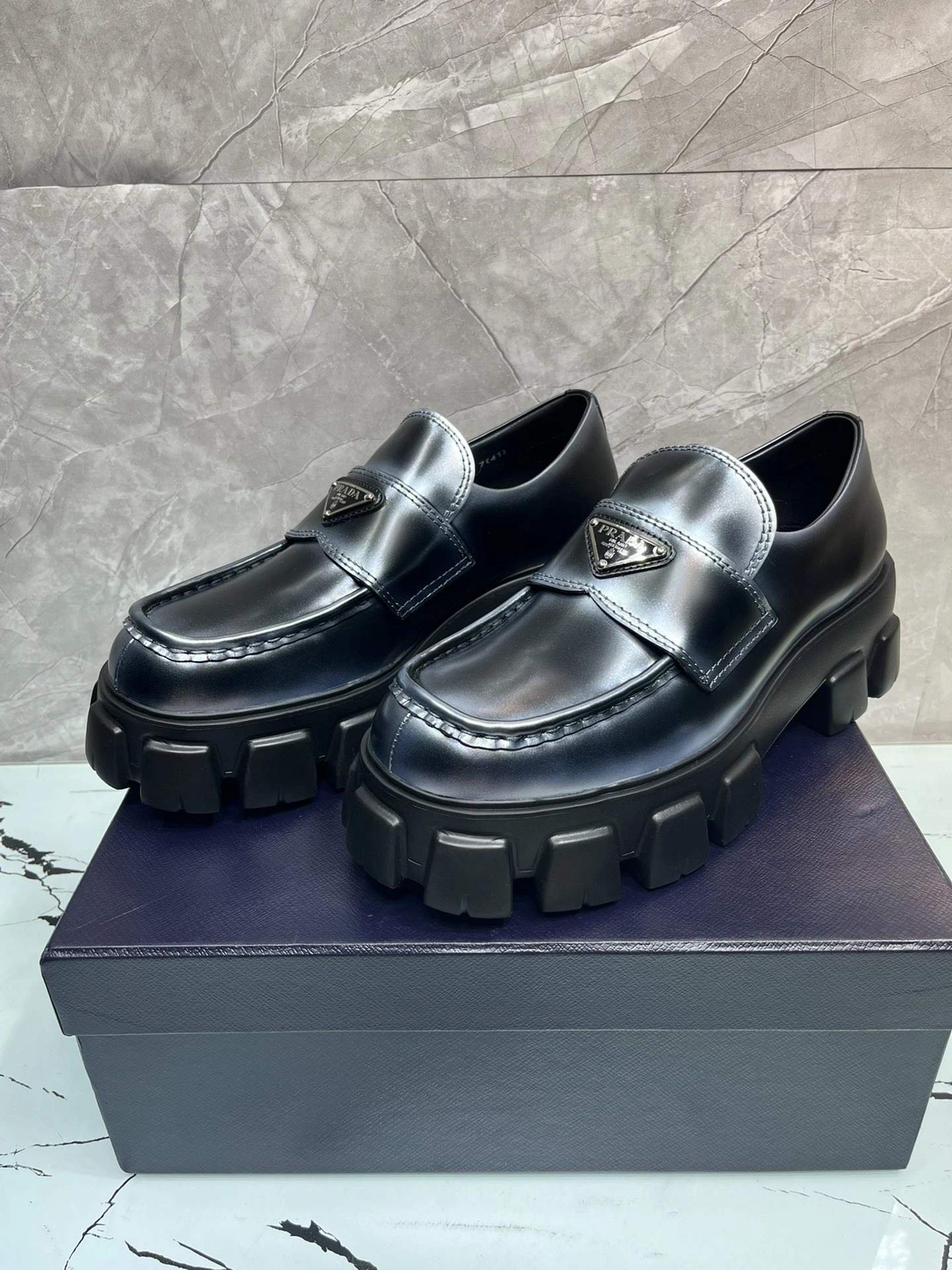 Men P*rada Loafer CP 20230607- Neat 6546