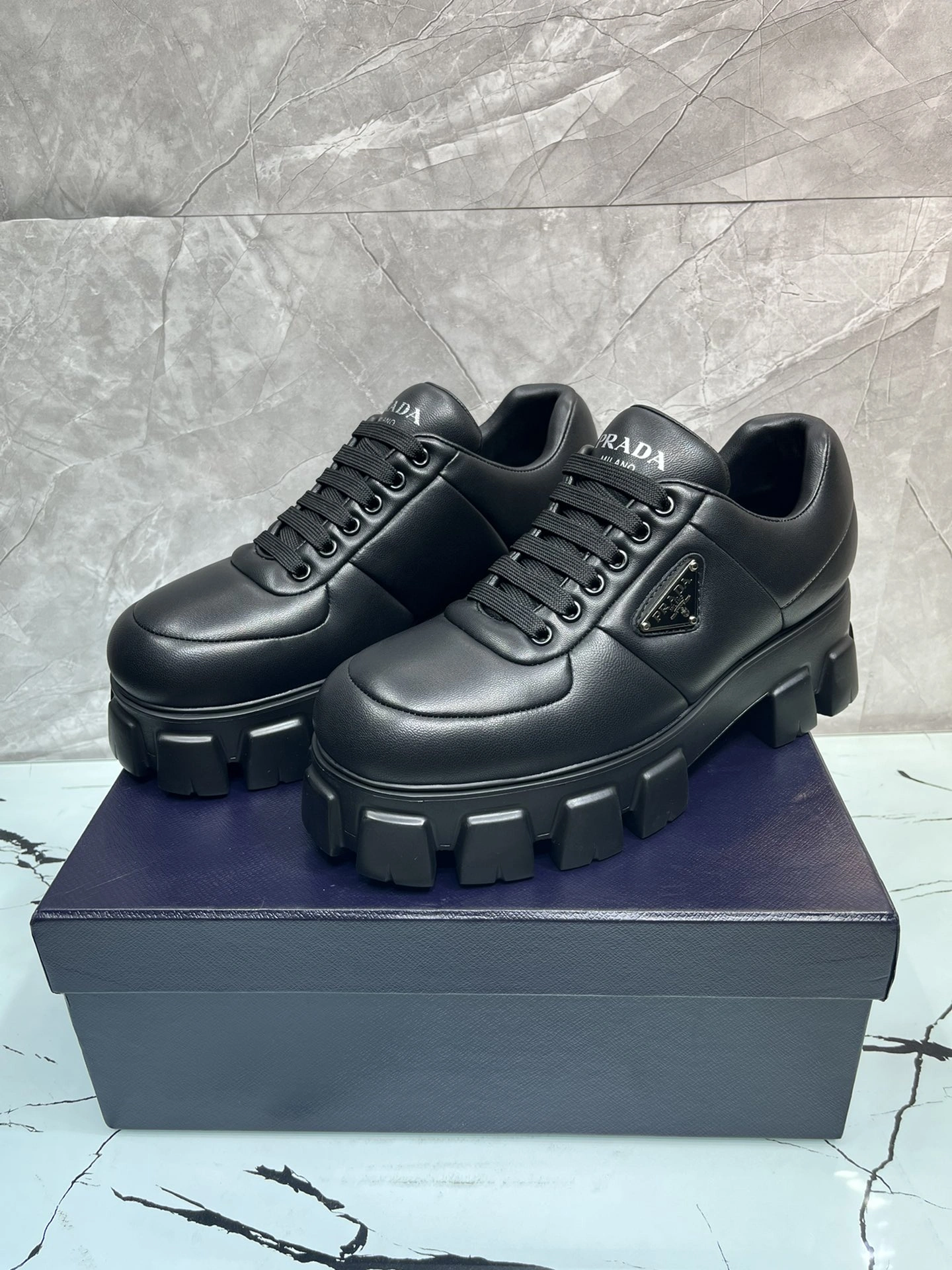 Comfortable Men P*rada Loafer CP 20230608- 6547