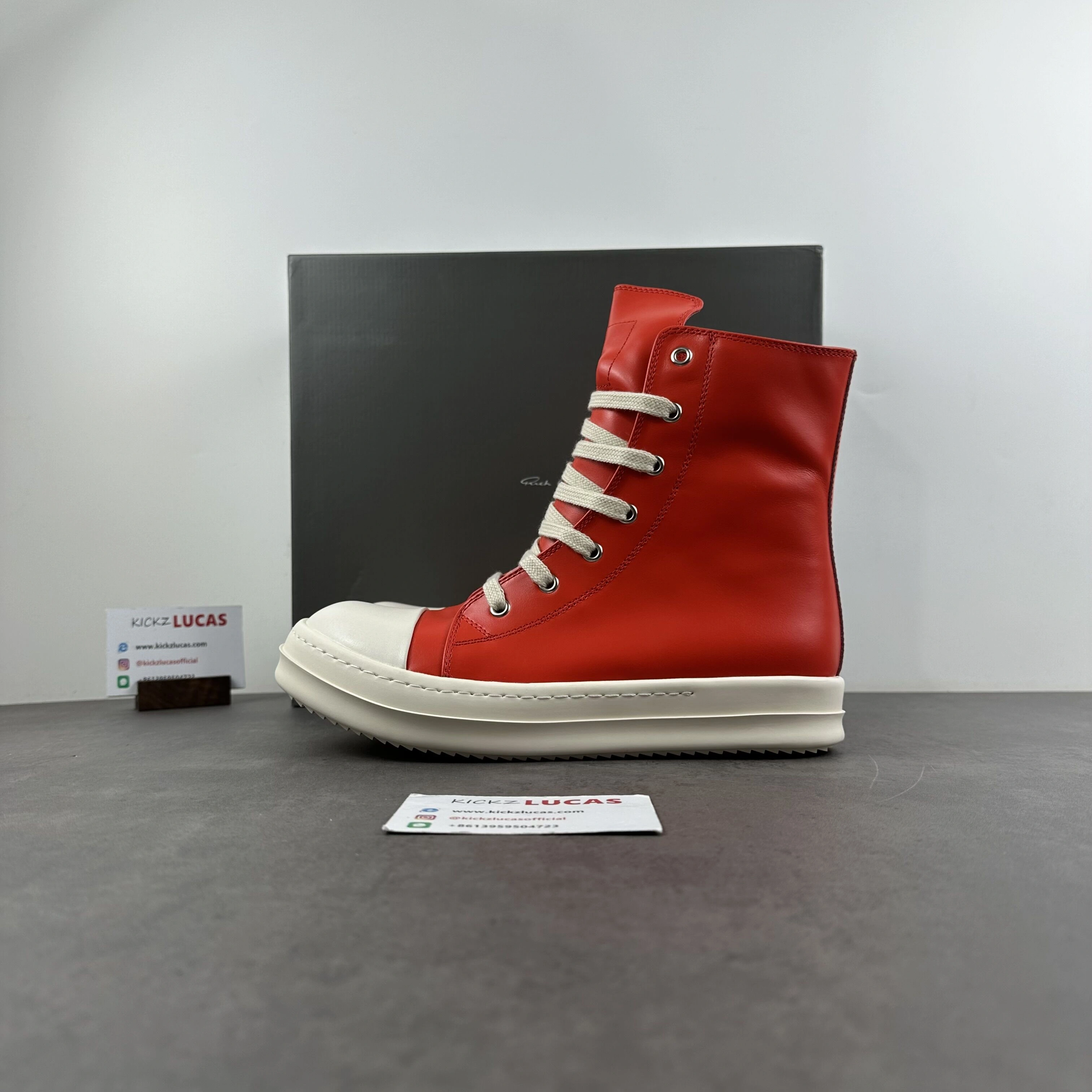 Refined Men R*ick O*wens Top Sneaker KK20240121- 5364