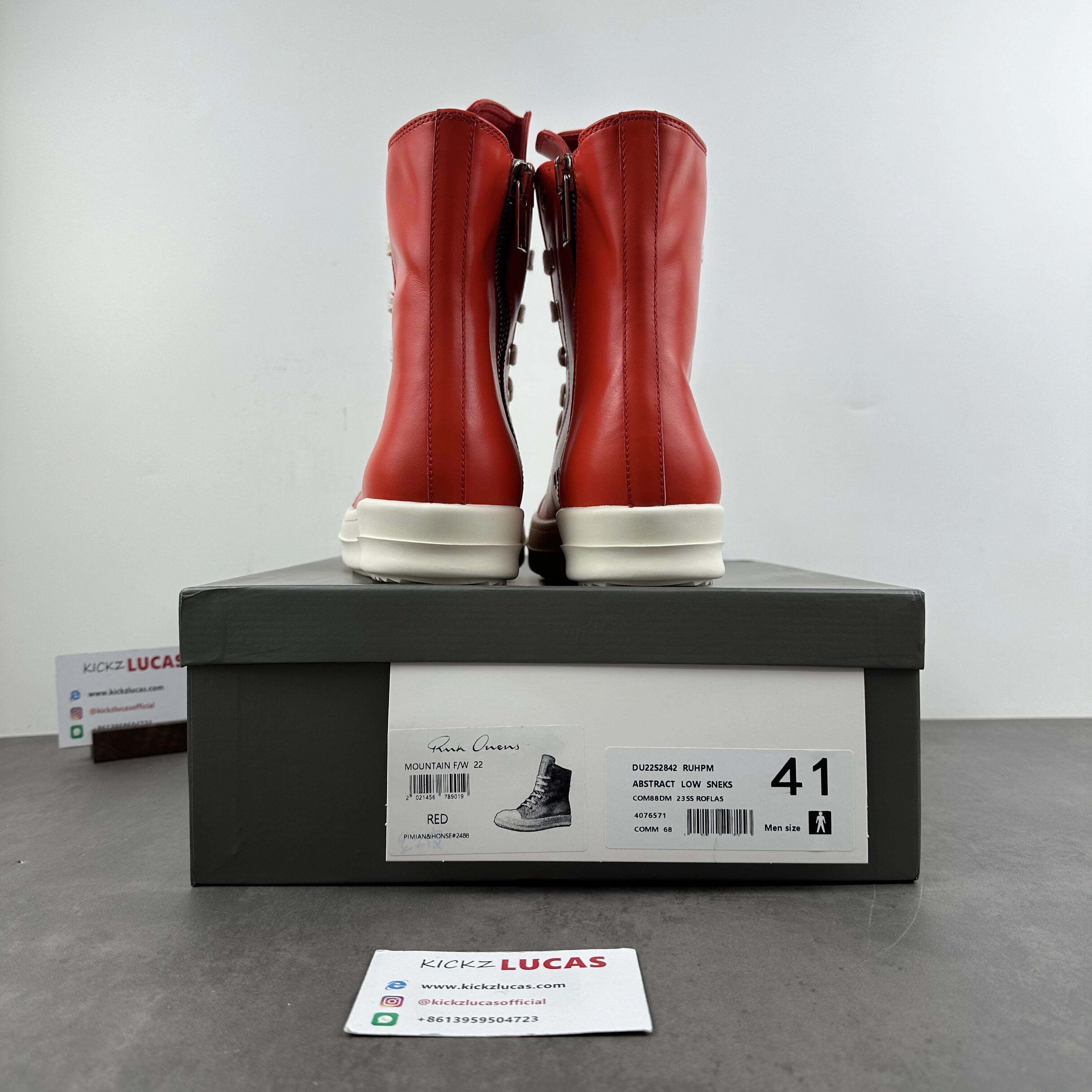 Refined Men R*ick O*wens Top Sneaker KK20240121- 5364