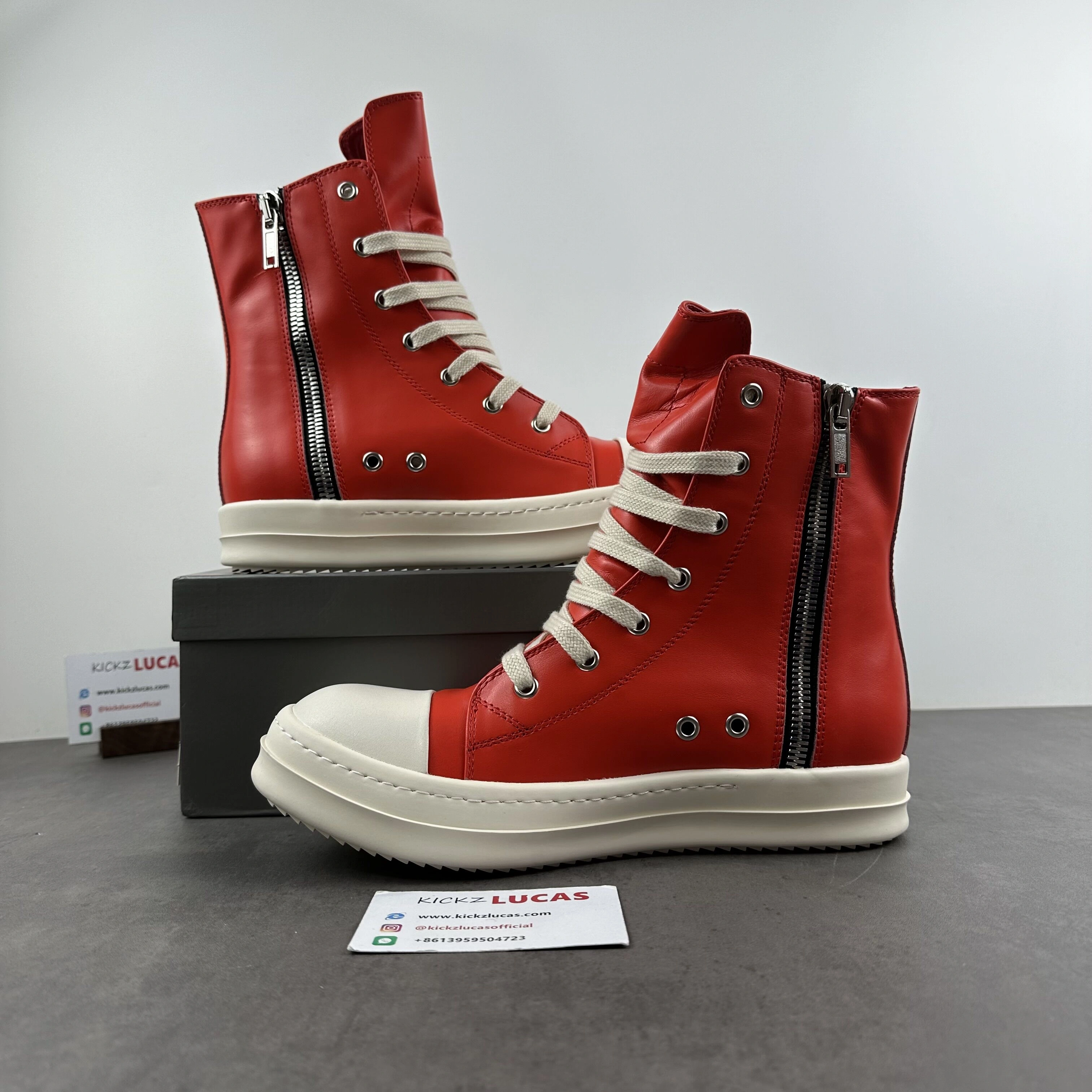 Refined Men R*ick O*wens Top Sneaker KK20240121- 5364