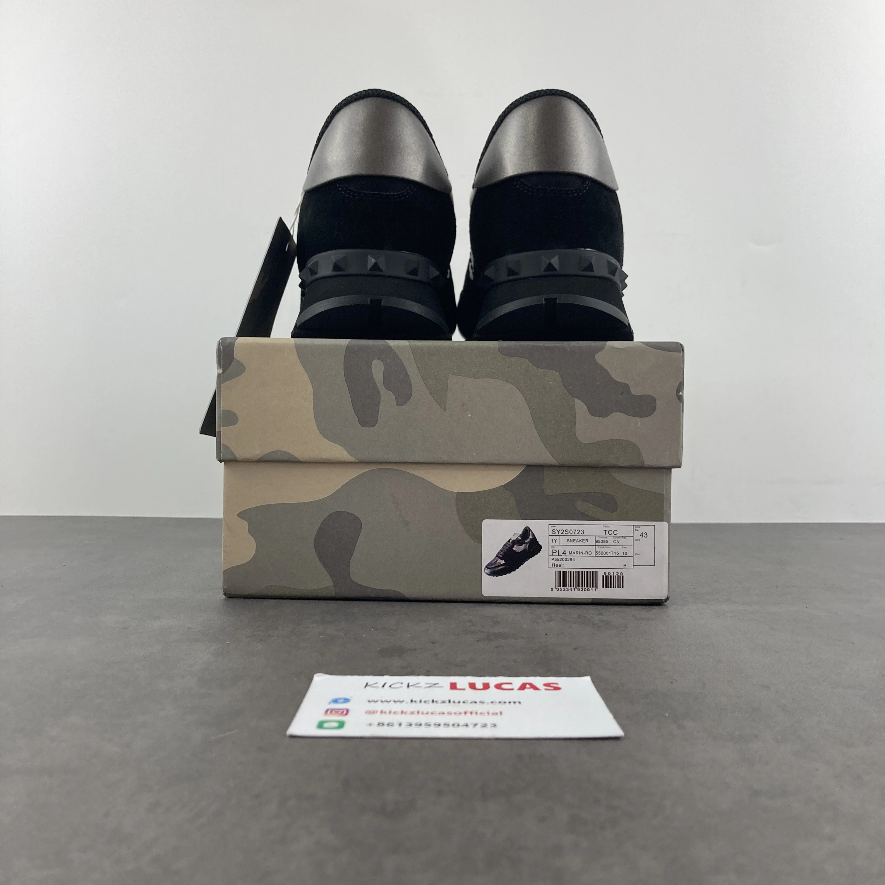 Men V*ALENTINO Top Sneaker Trainer RR20230703- TechFriendly 7563