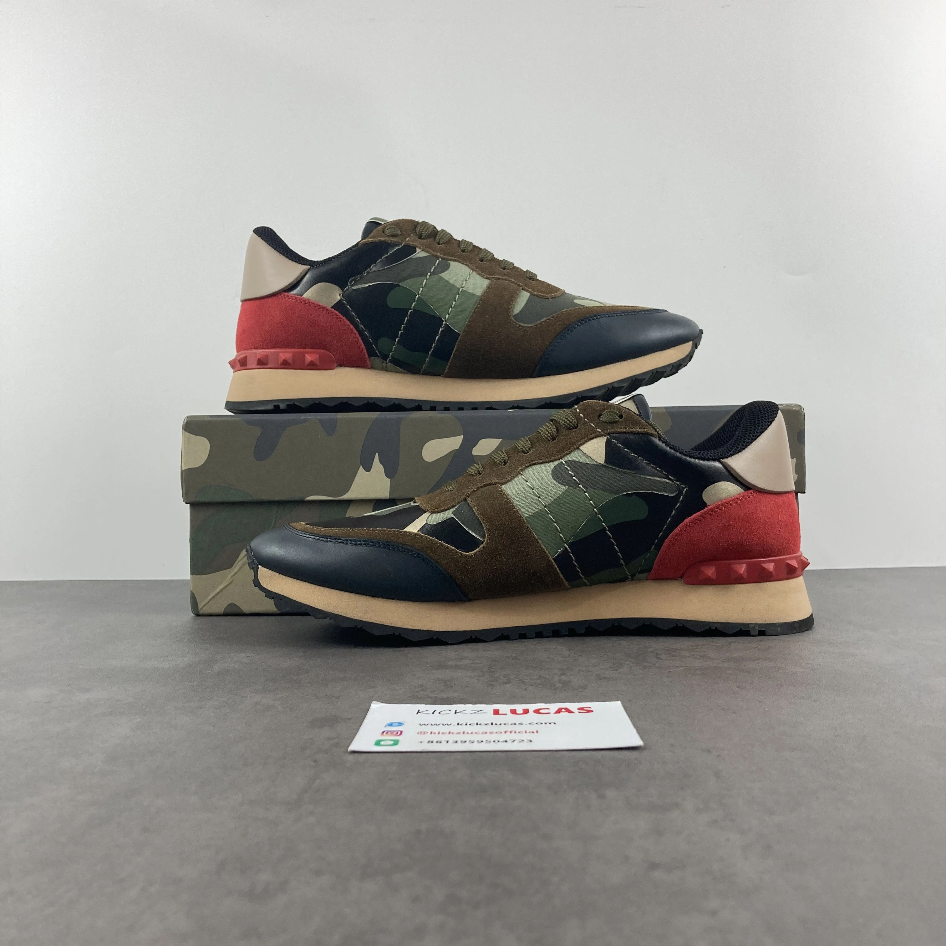 Trendsetting Men V*ALENTINO Top Sneaker Trainer RR20230704- 7567